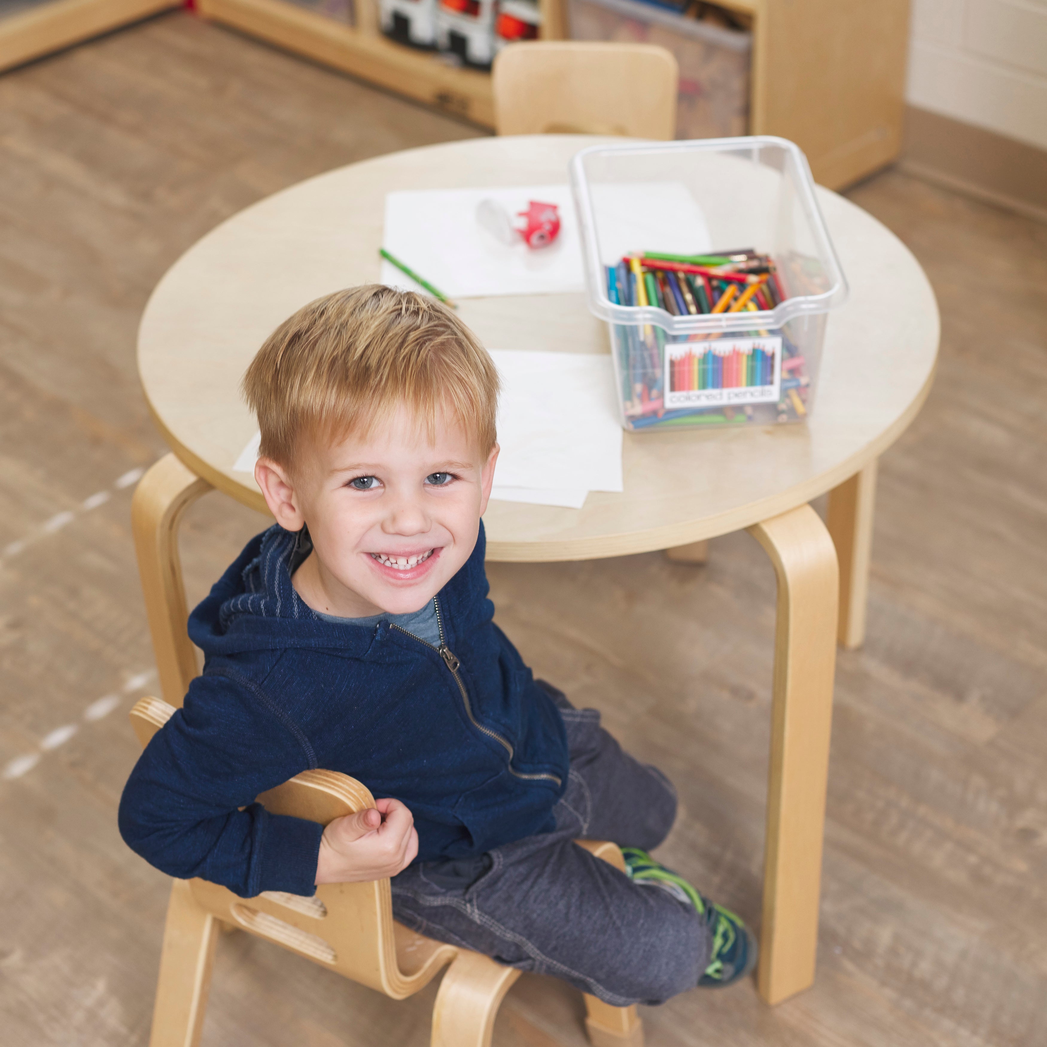 Scoop Front Storage Bins, 25-Piece