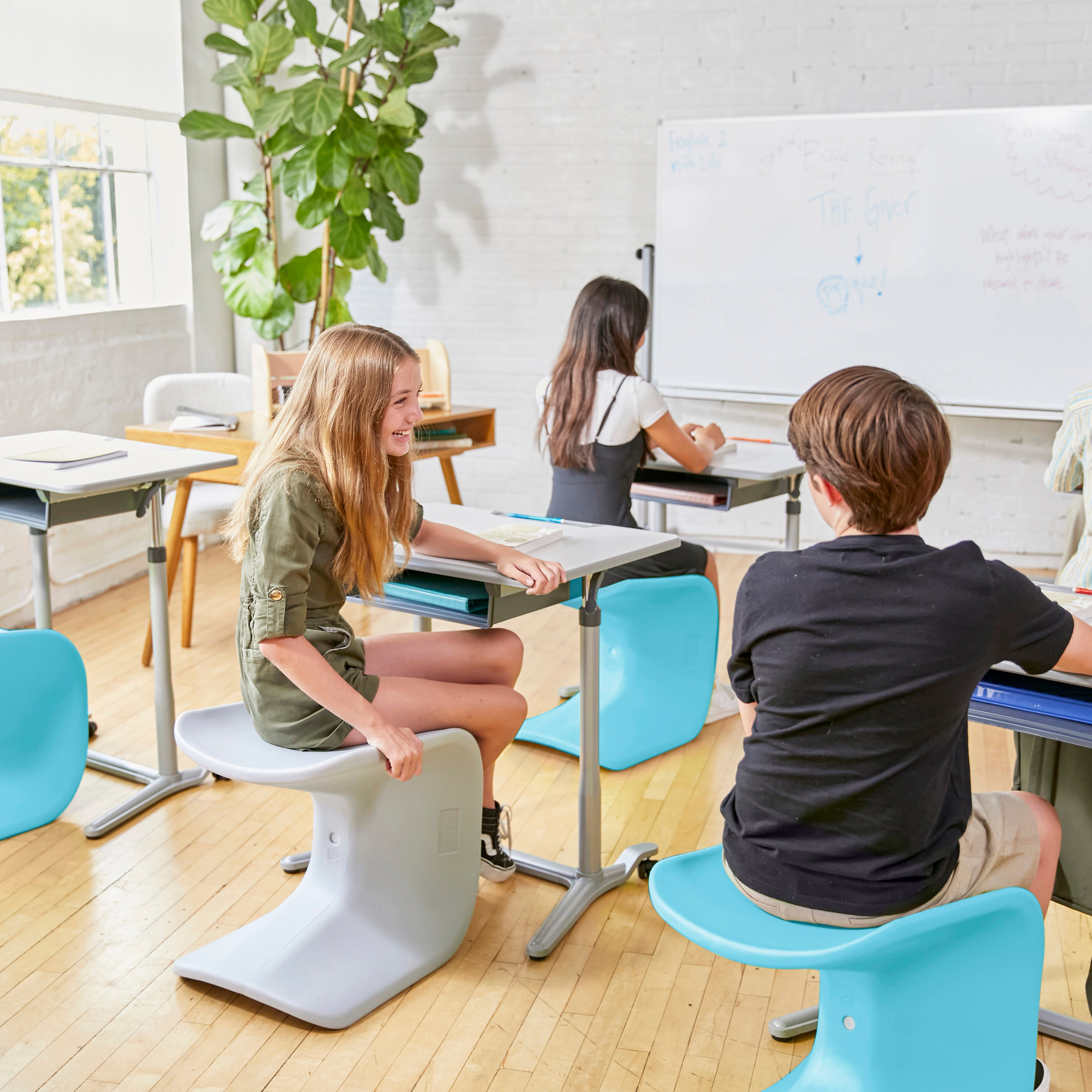 Wave Seat, 18in - 19.6in Seat Height, 2-Pack