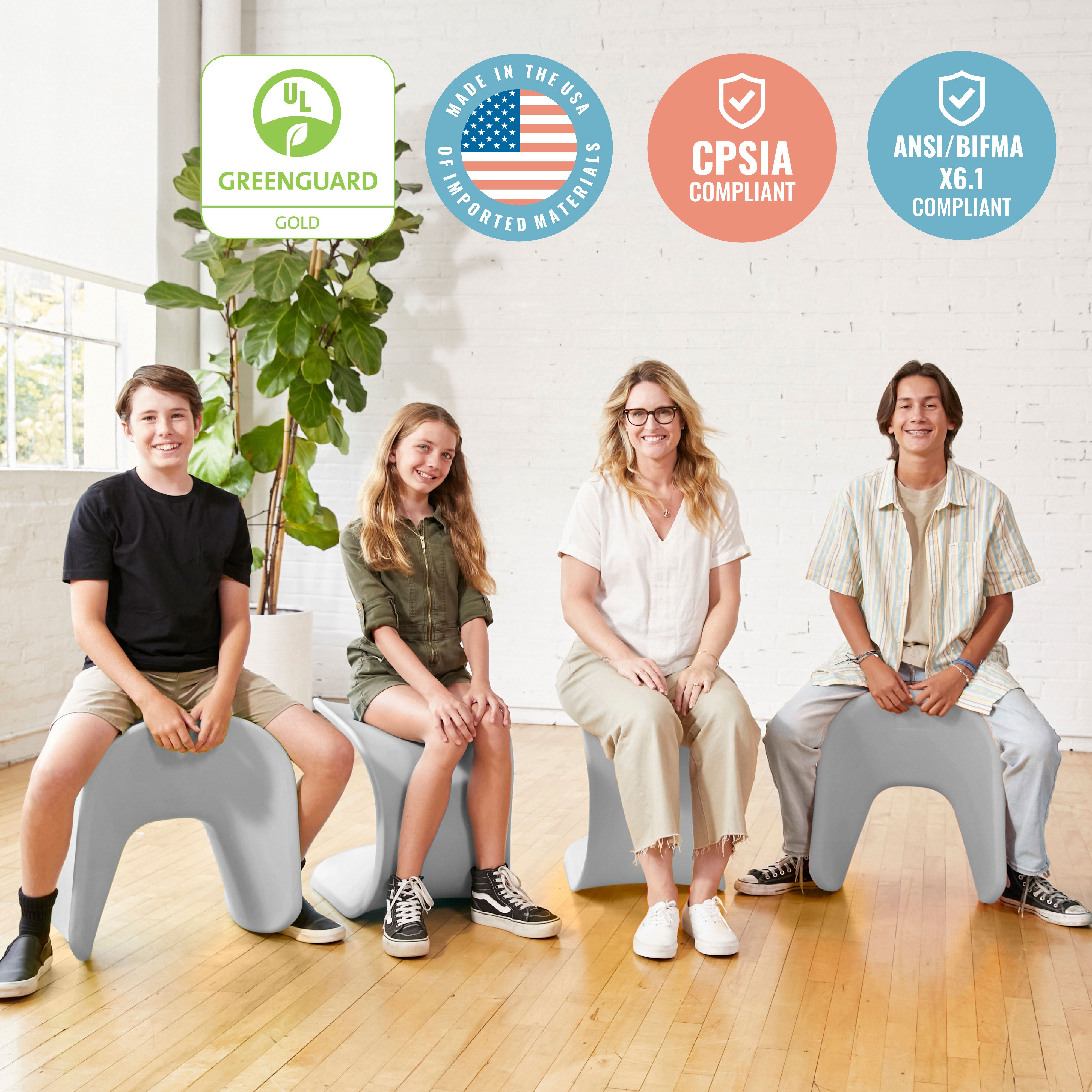 Wave Seat, 18in - 19.6in Seat Height