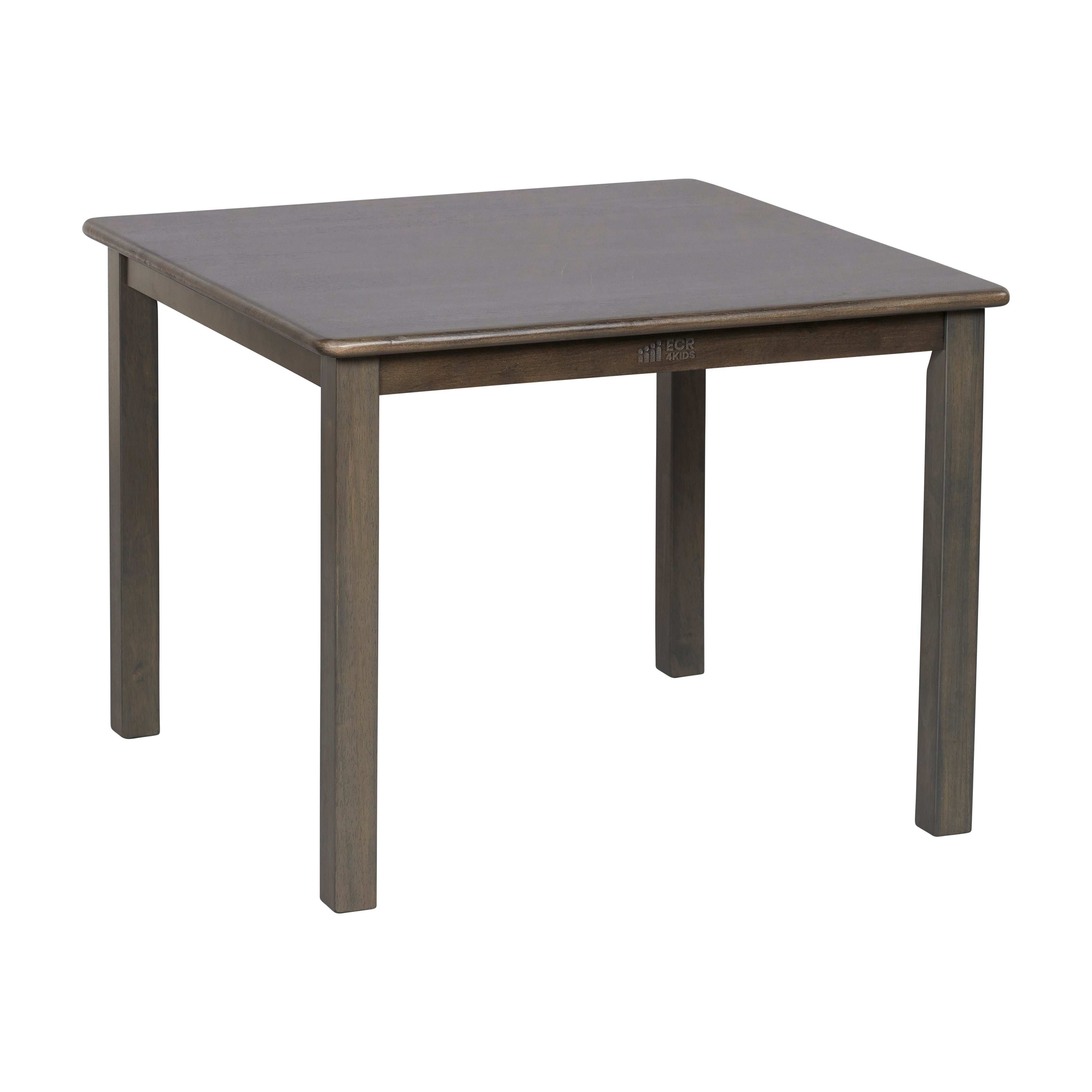 30in Square Hardwood Table with 22in Legs