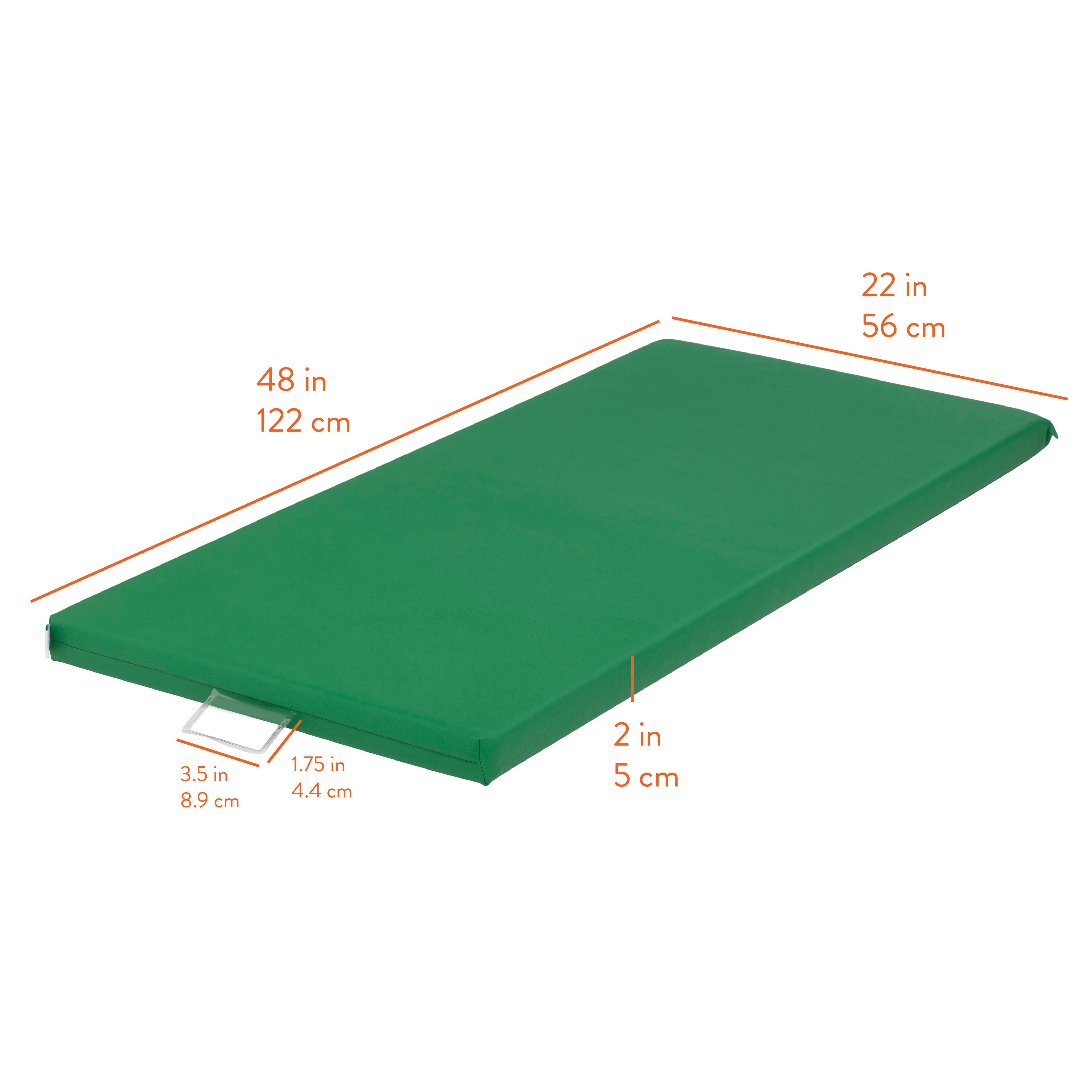 Colorful Nap Mats with Name Tags, 5-Piece