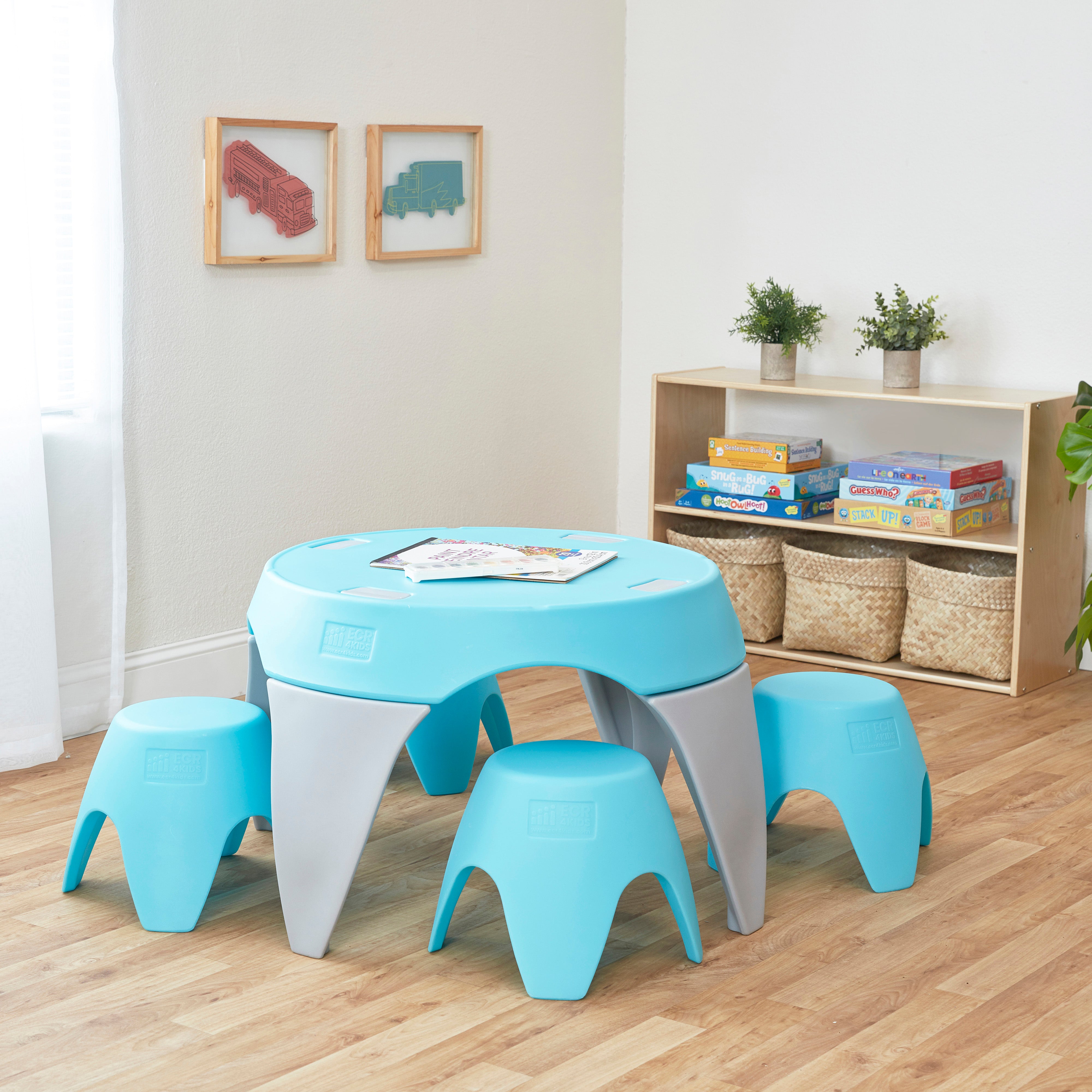 Ayana Table and Stool Set, 5-Piece