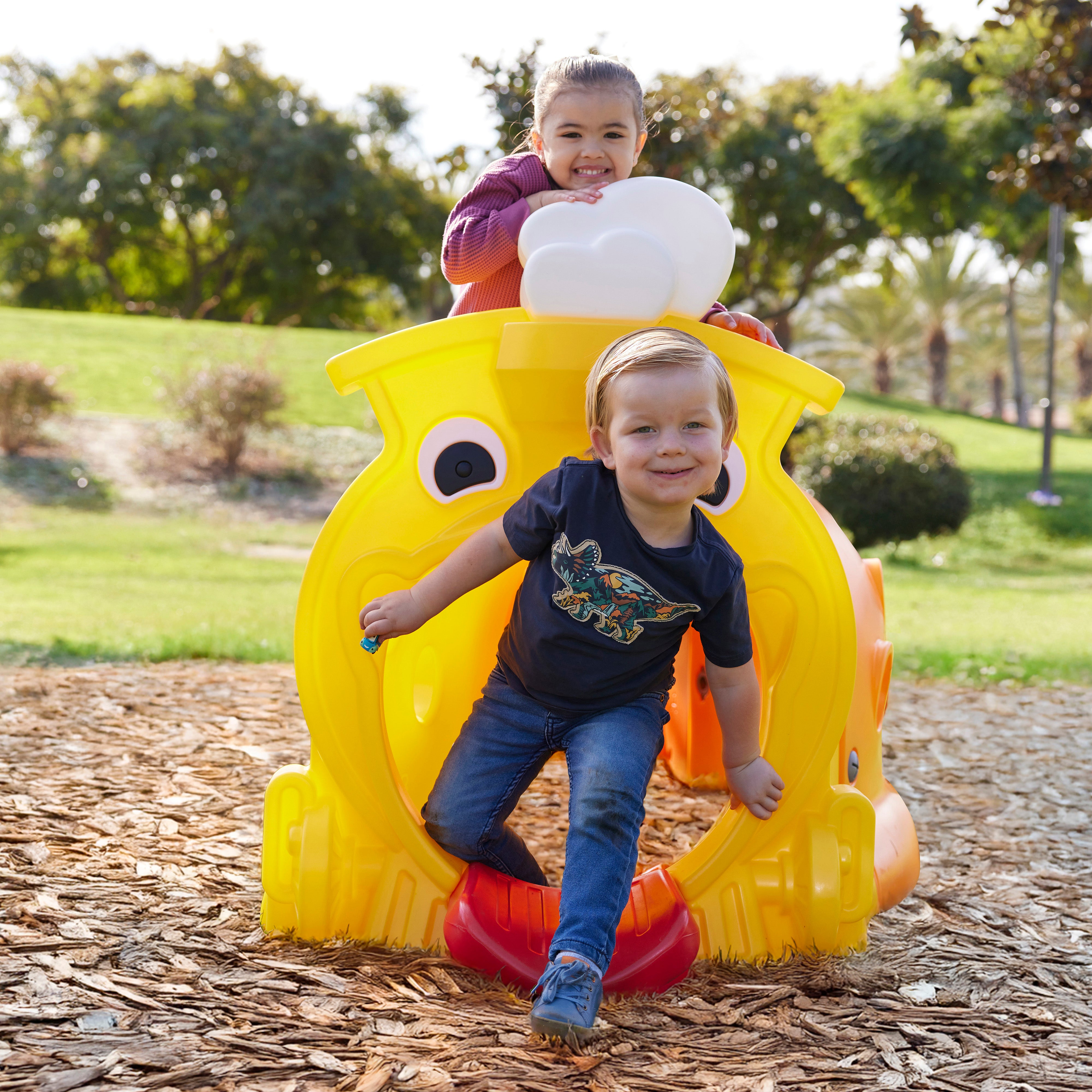 Toby Climb-N-Crawl Train Tunnel Play Structure