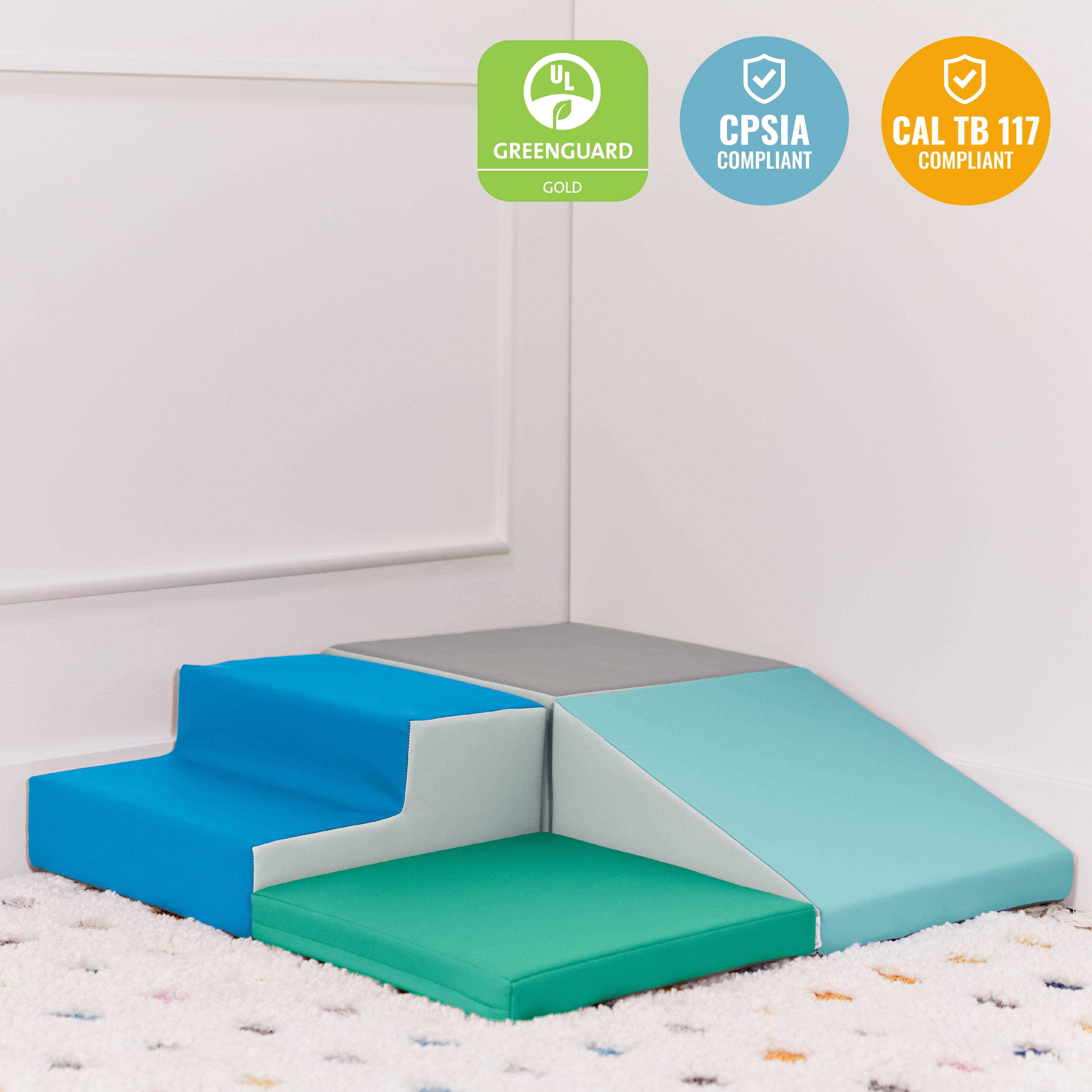 SoftZone Junior Little Me Corner Climber, 4-Piece