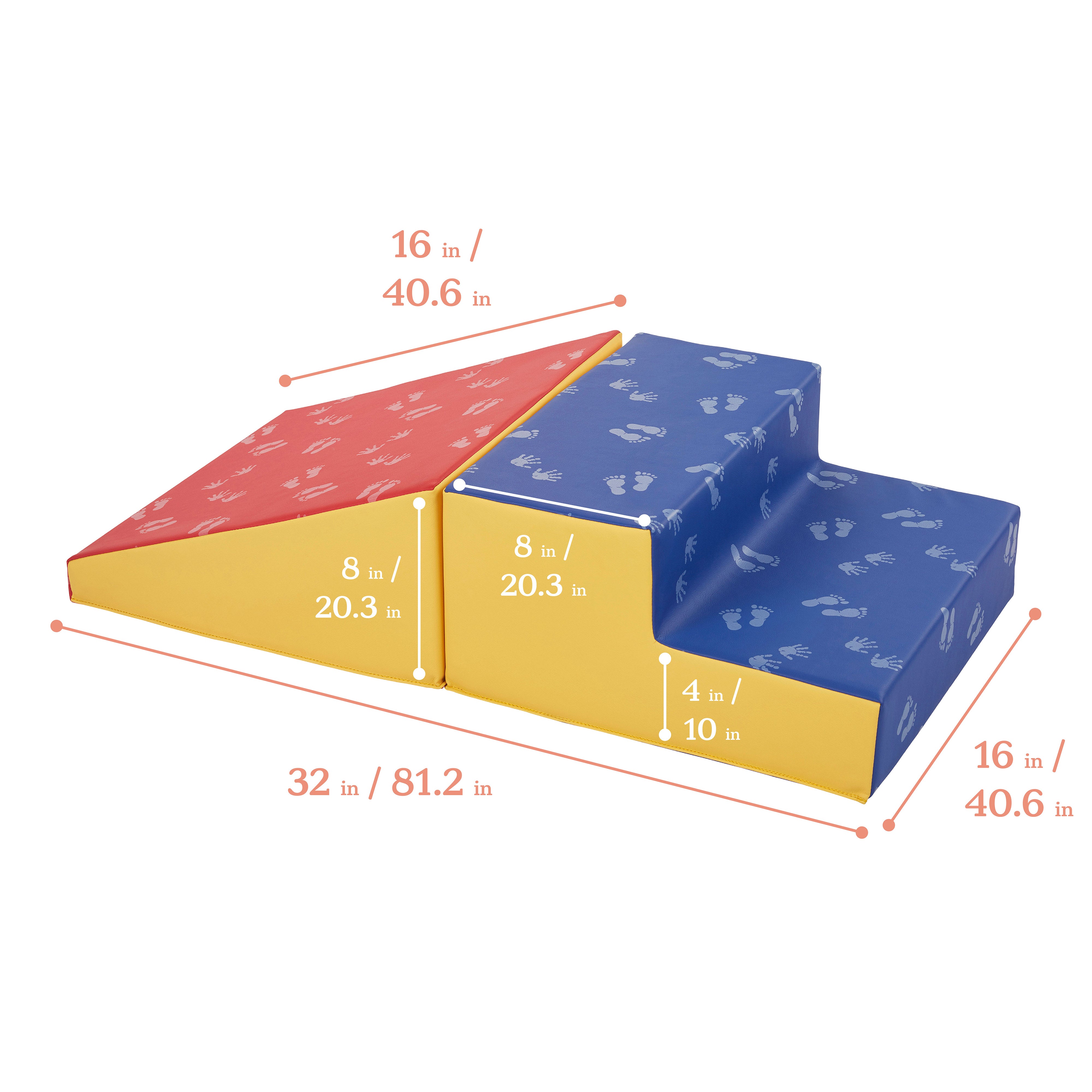 Junior Little Me Climb and Slide, 2-Piece