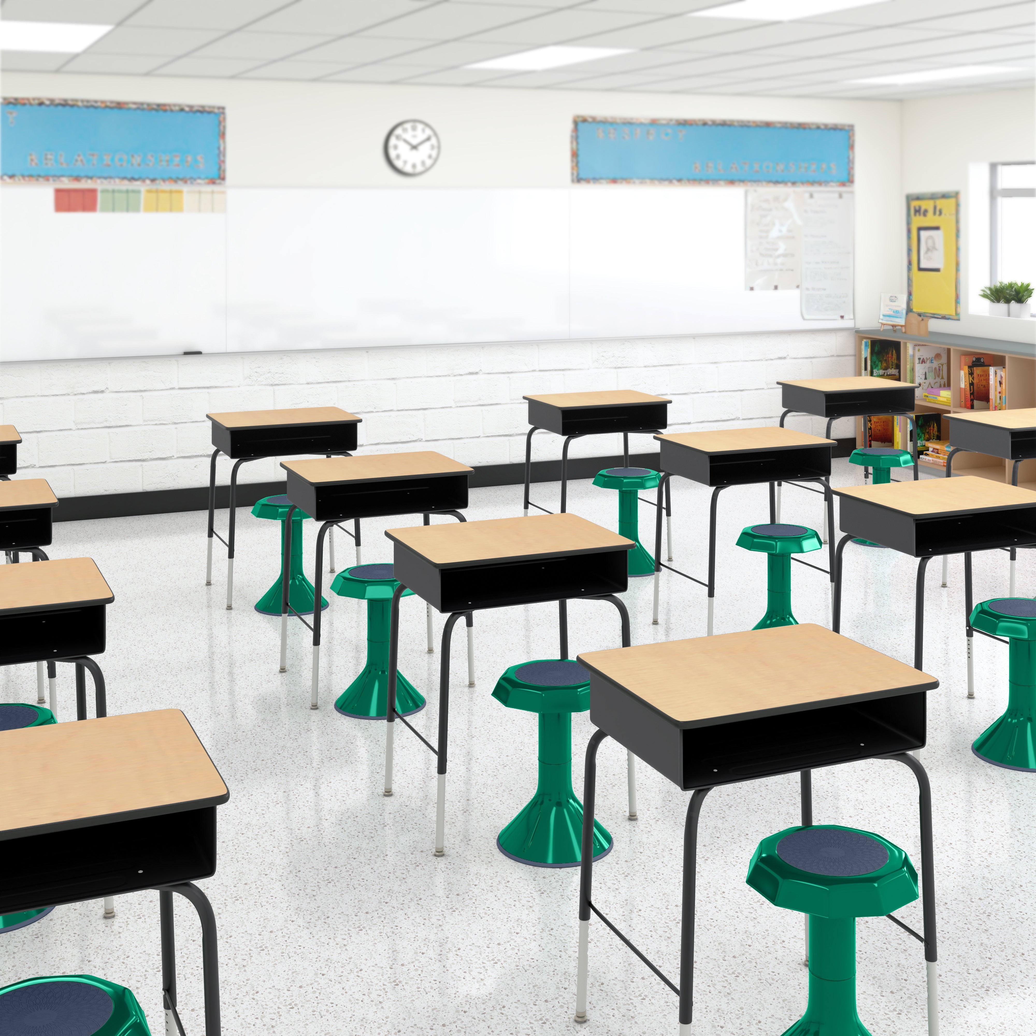 ACE Active Core Engagement Wobble Stool, 18-Inch Seat Height