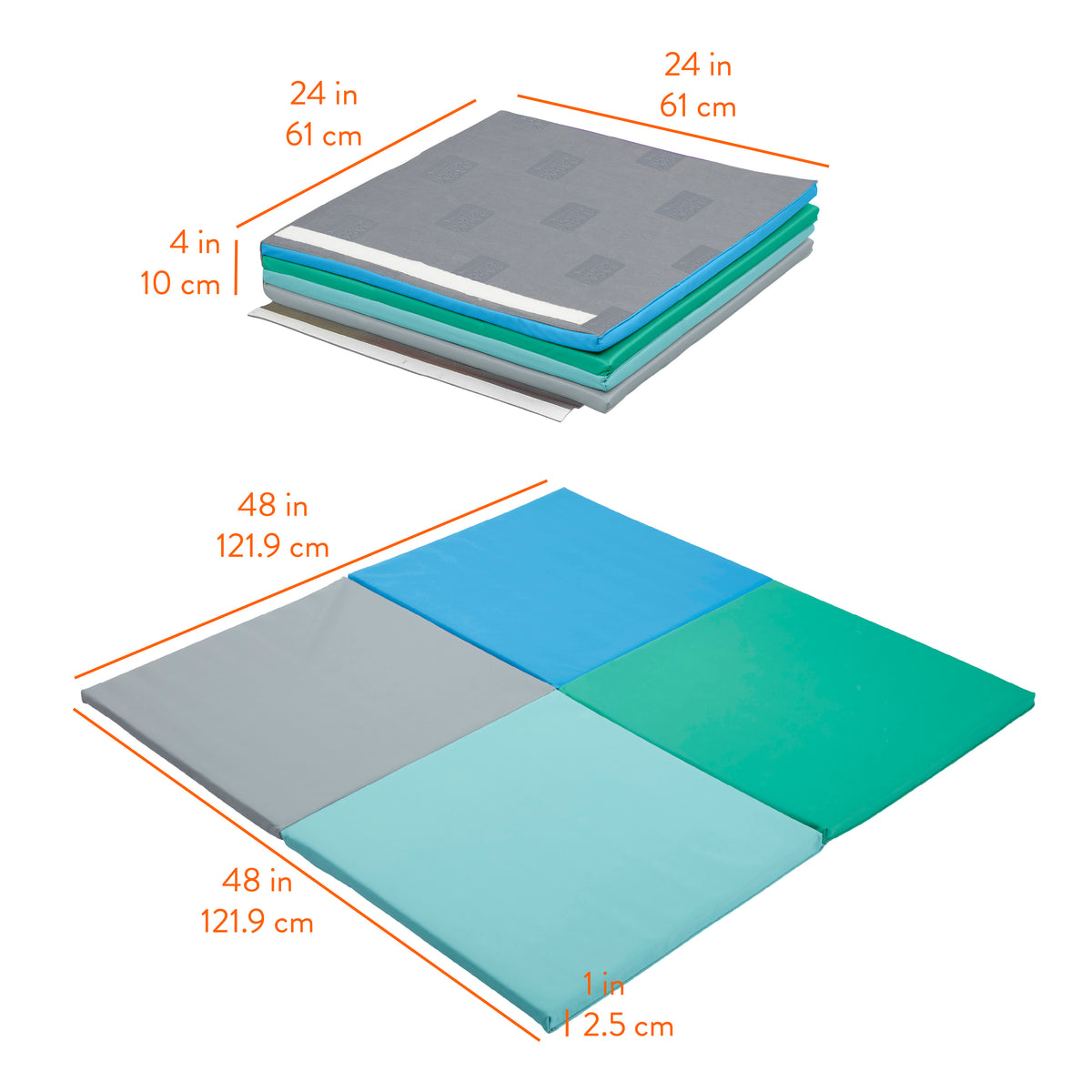 FourSquare Foldable Activity Play Mat