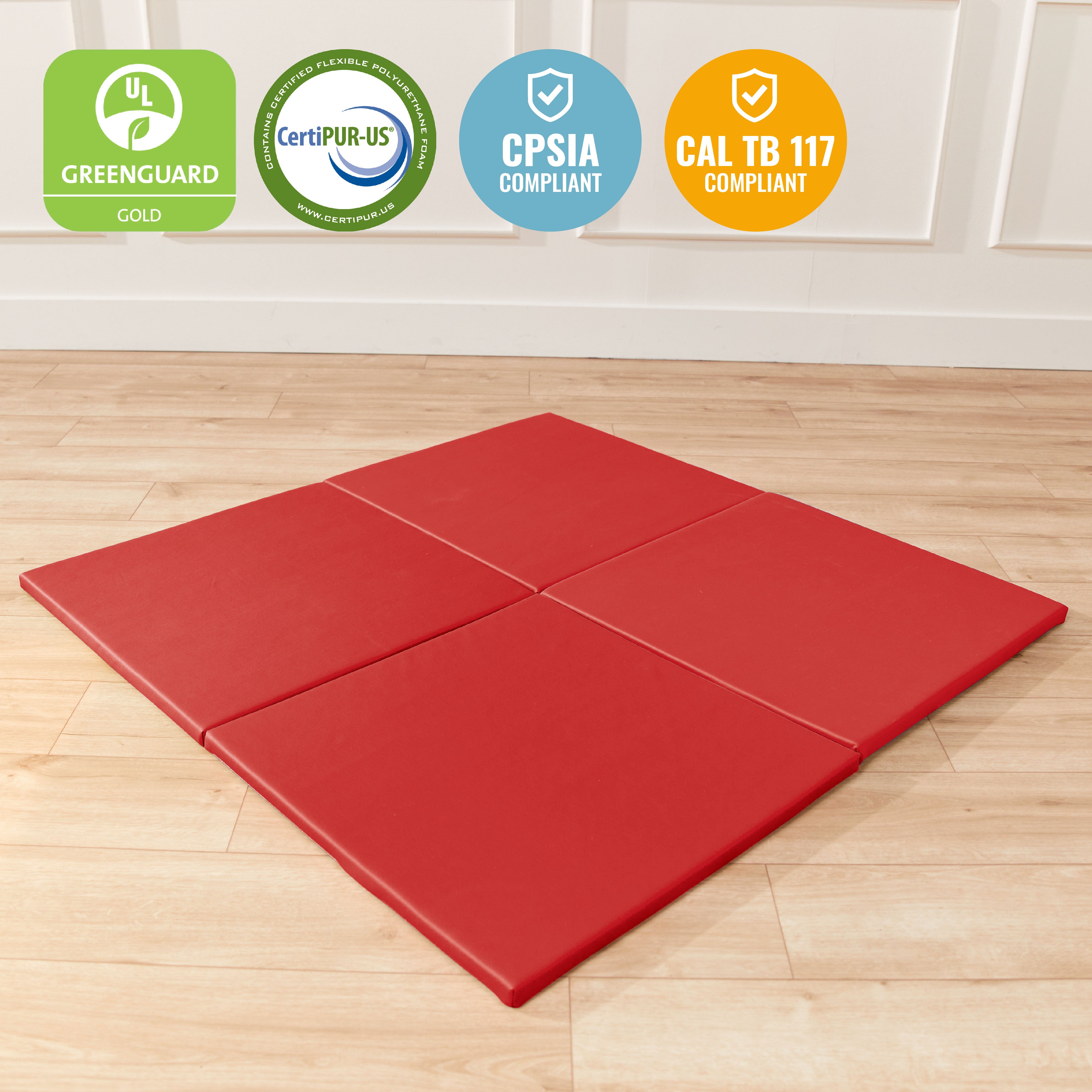 Play Patch Activity Mat Squares, 4-Pack