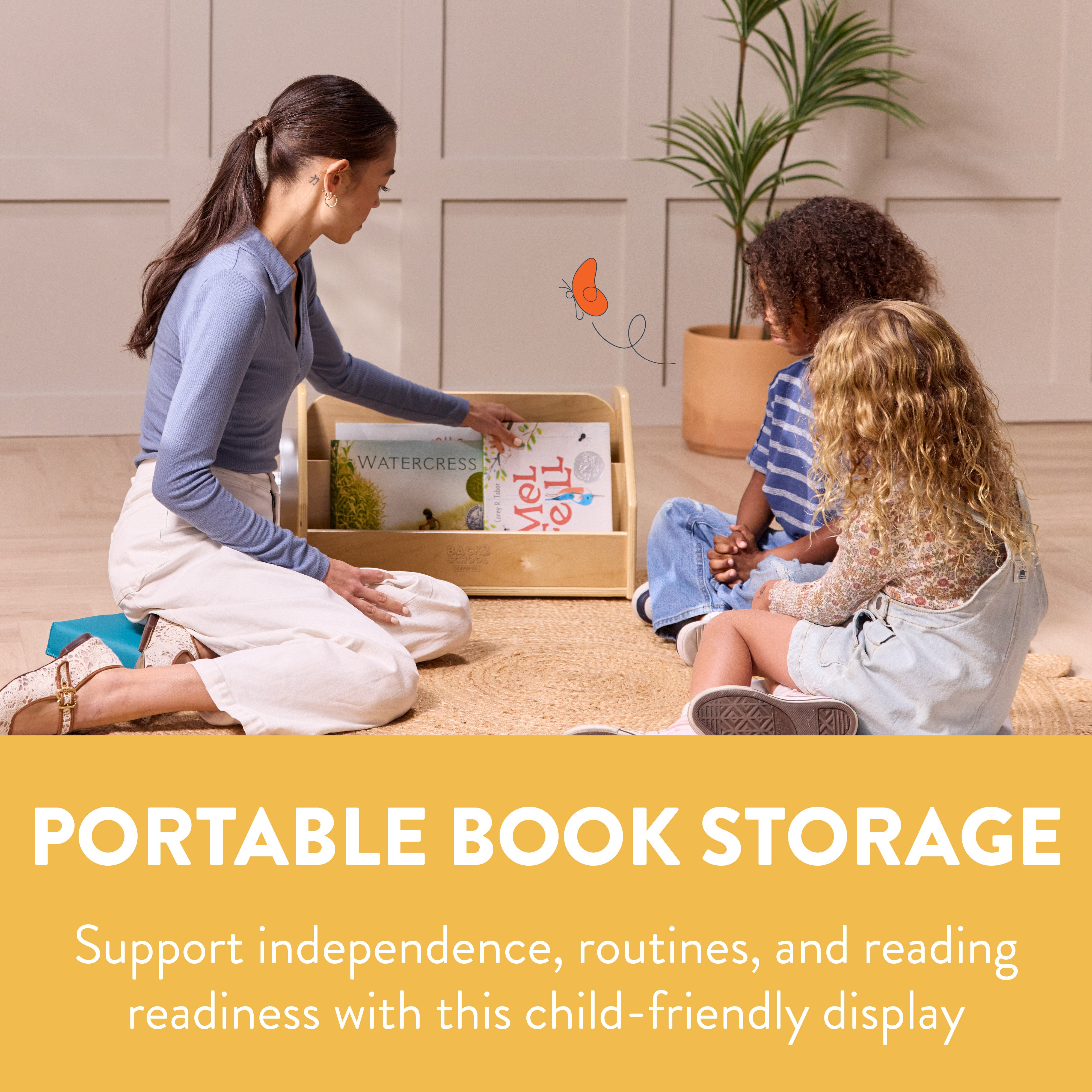 Round-the-Clock Double-Sided Book Nook with Timer
