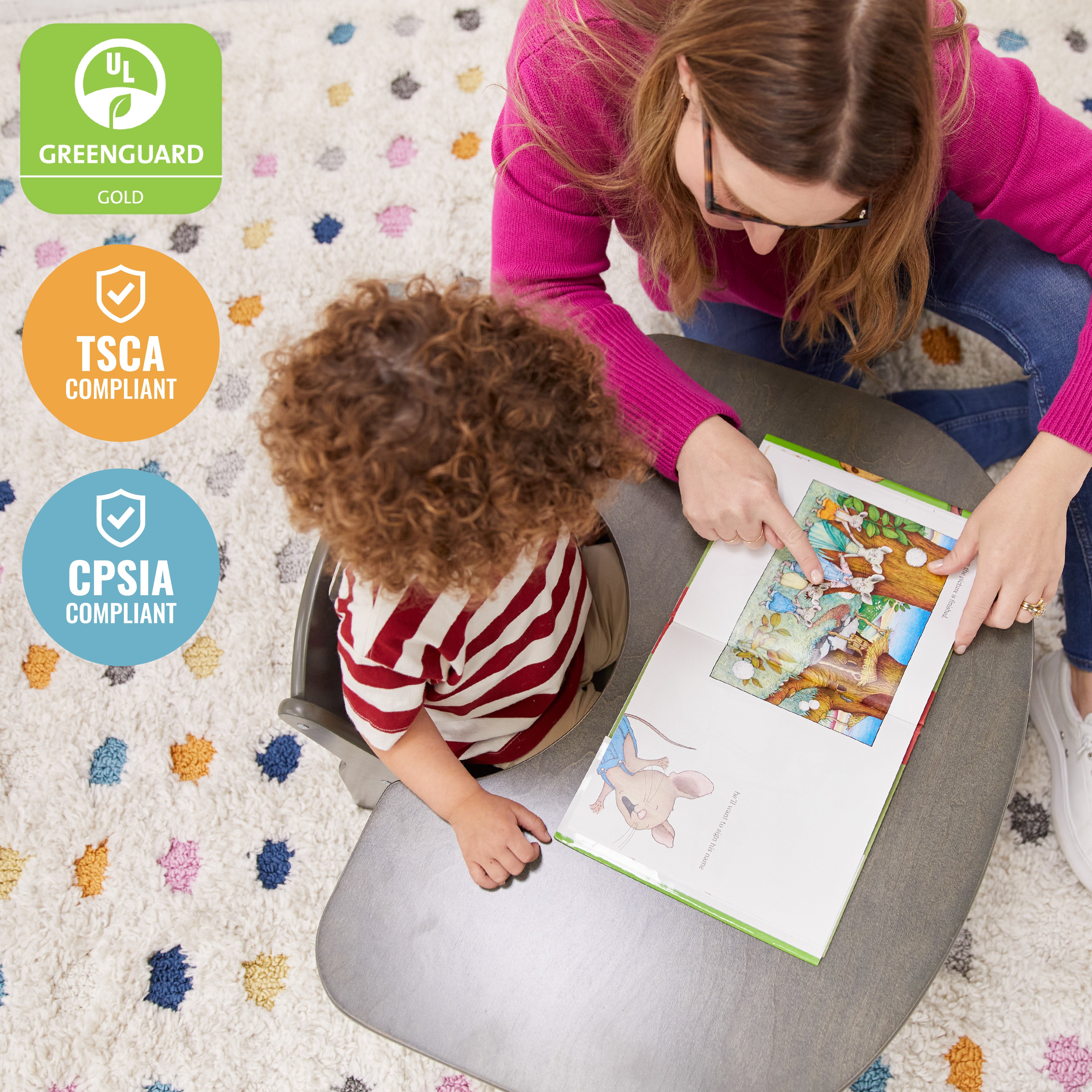 Little Learner Table and Chair Set, 2-Piece