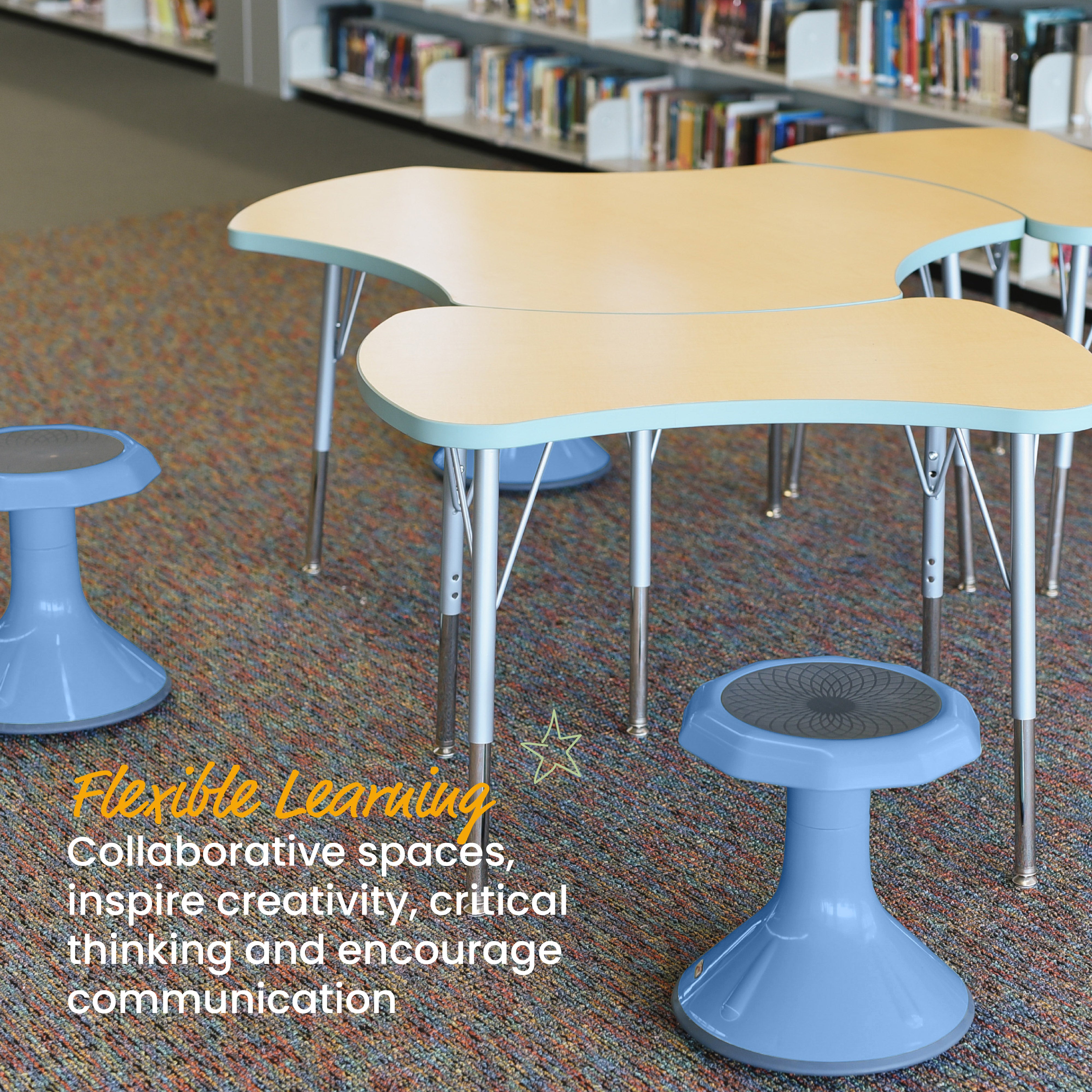 ACE Active Core Engagement Wobble Stool, 15-Inch Seat Height