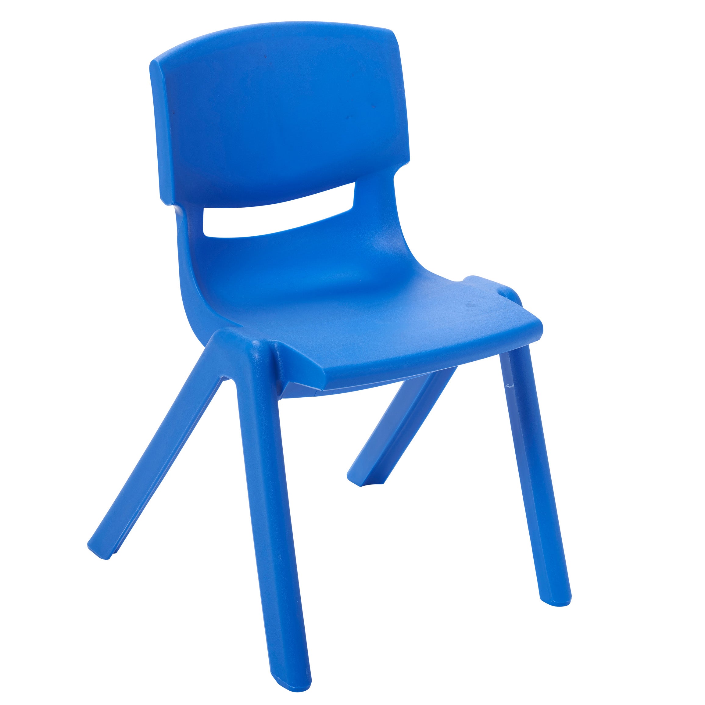 12in Plastic School Stack Chair, 10-Piece