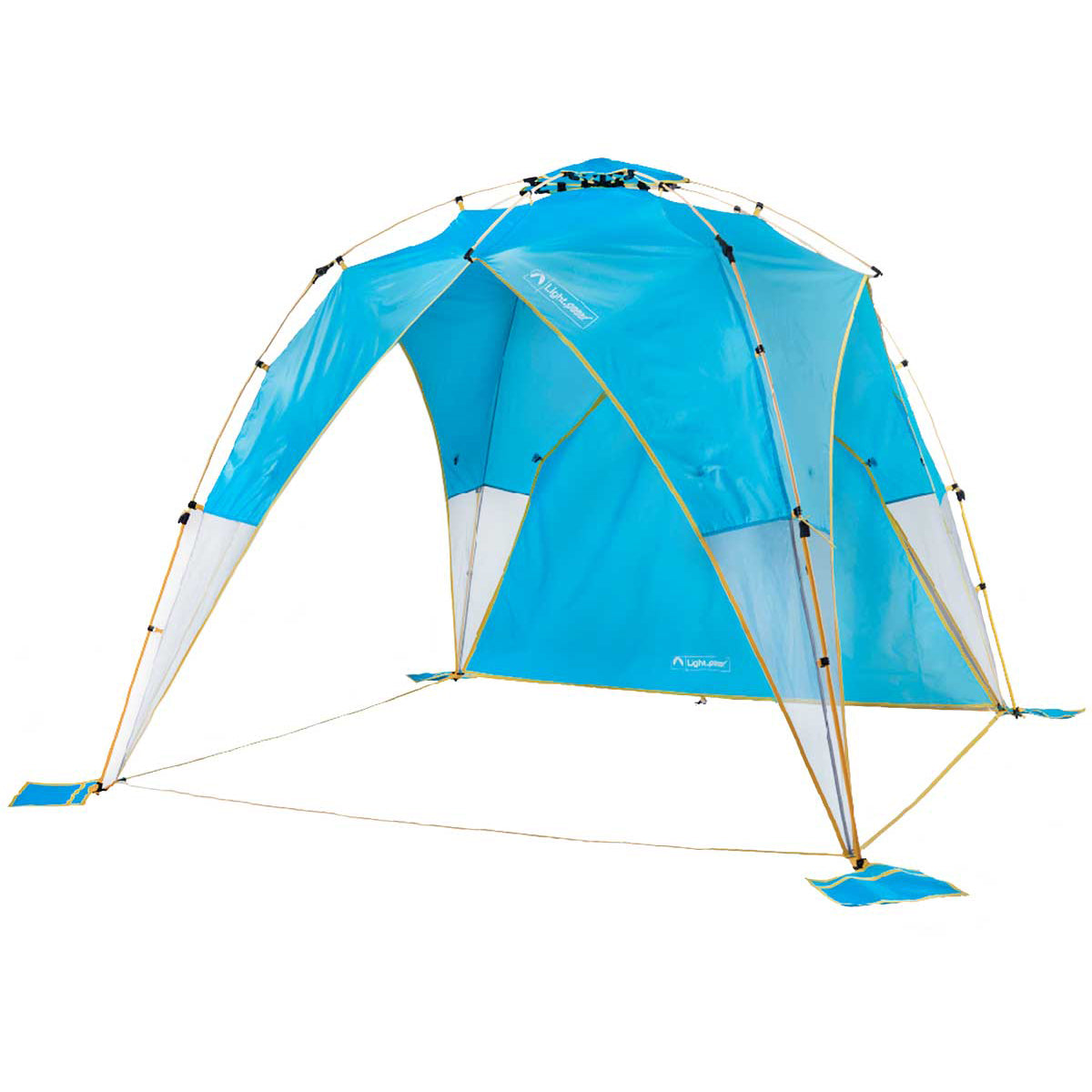 Tall Canopy with Shade Wall