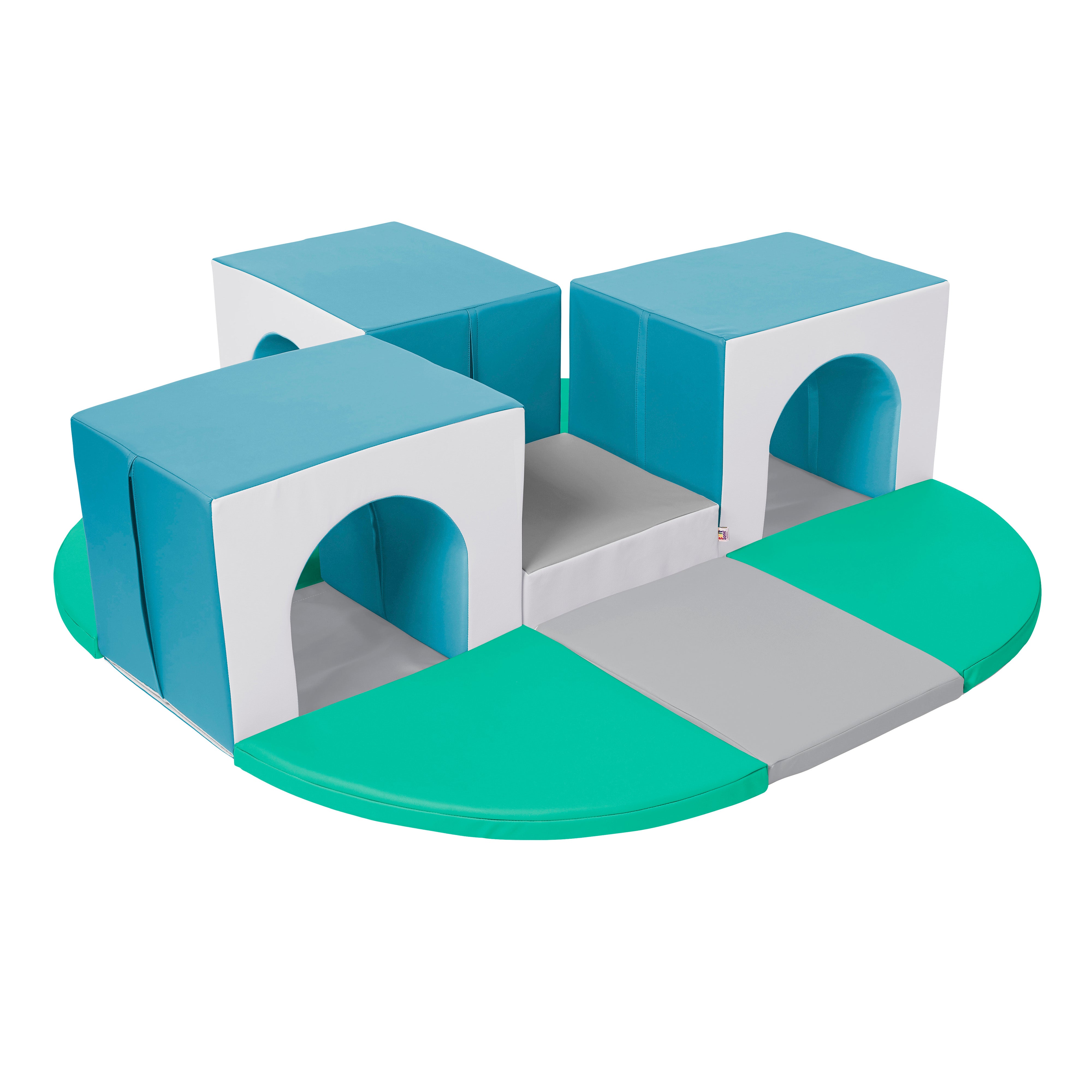 Triple Tunnel Maze 360 Climber, 9-Piece