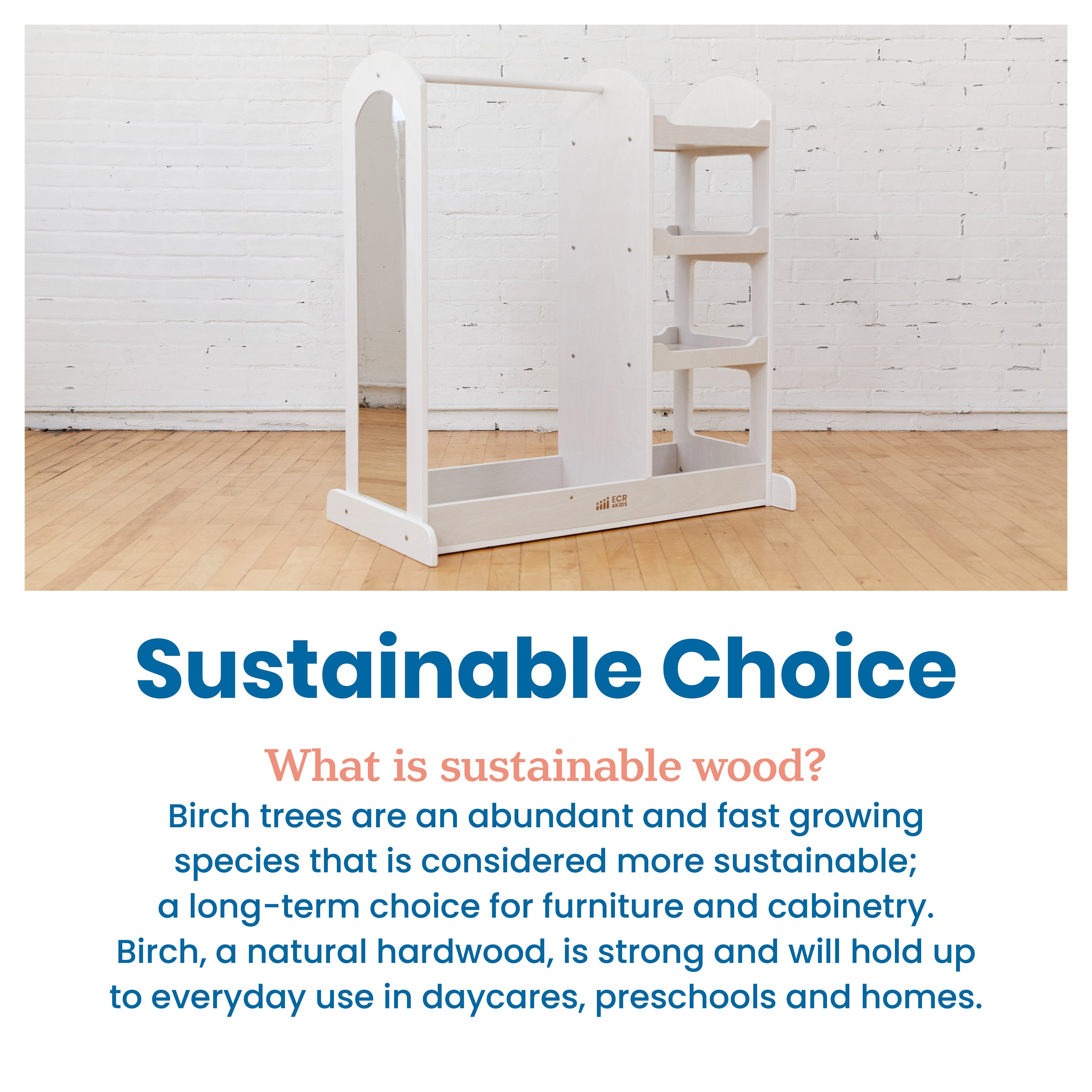 Dress-Up Center with Mirror