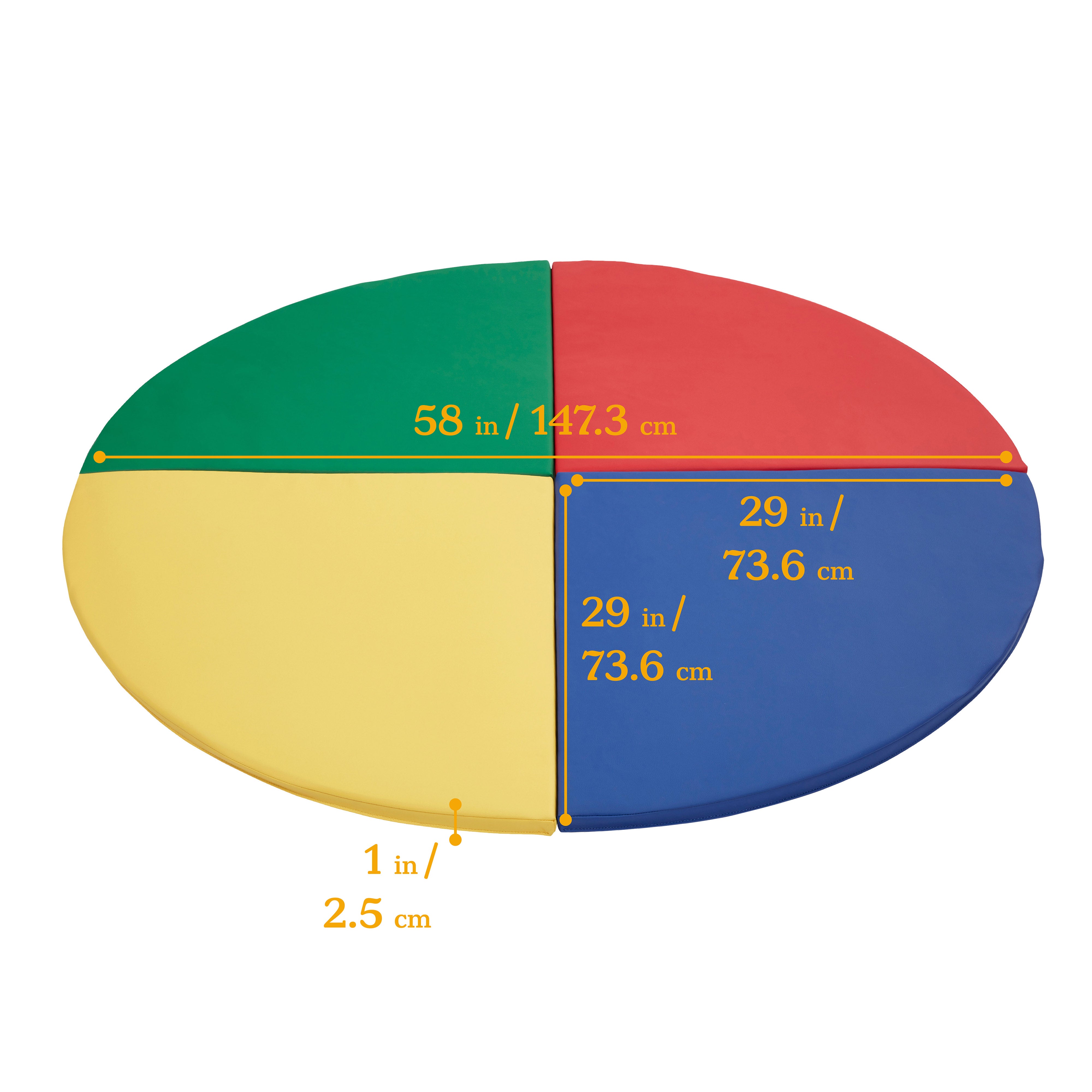 All-Around Activity Mat, 4-Piece