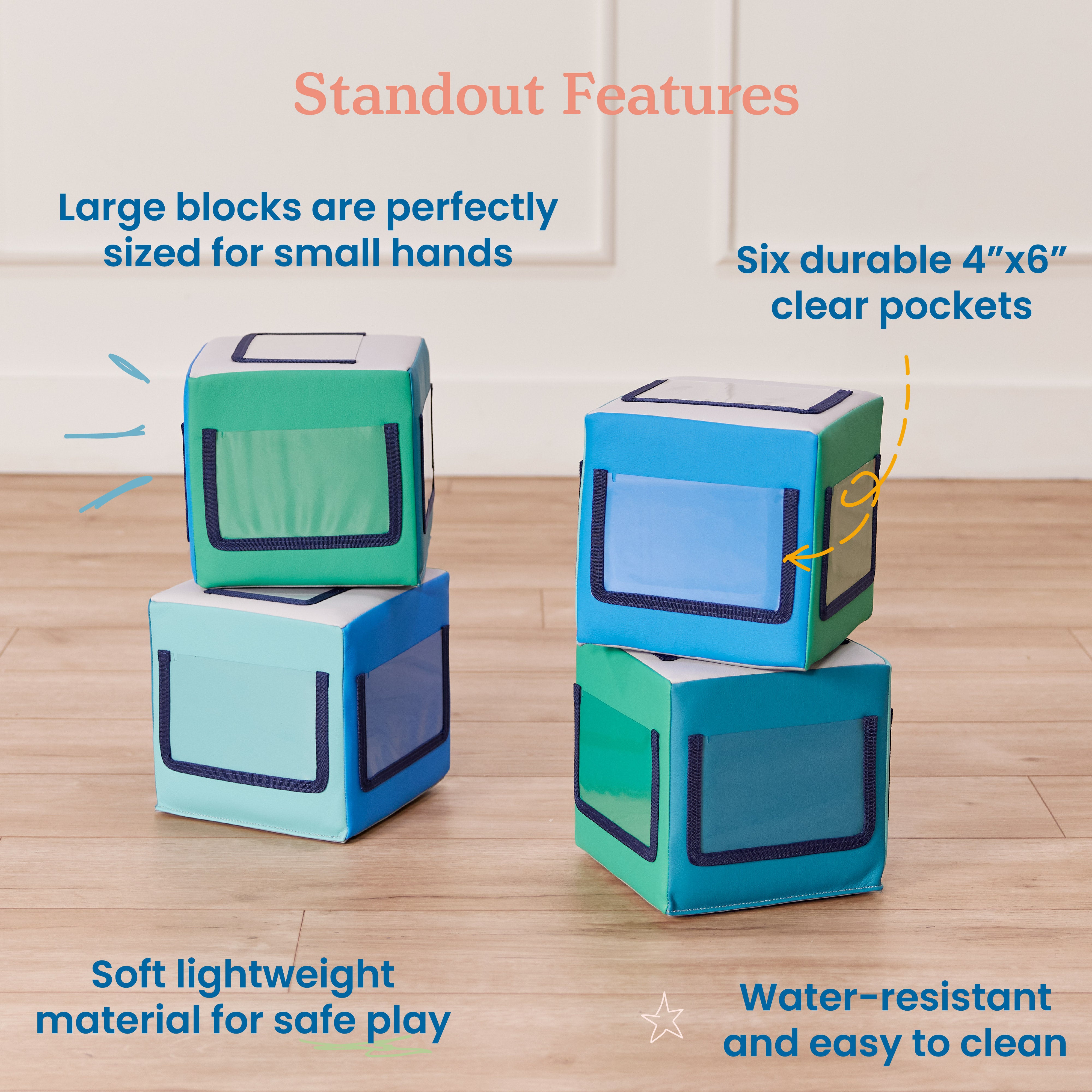 Picture Me Blocks, 4-Pack