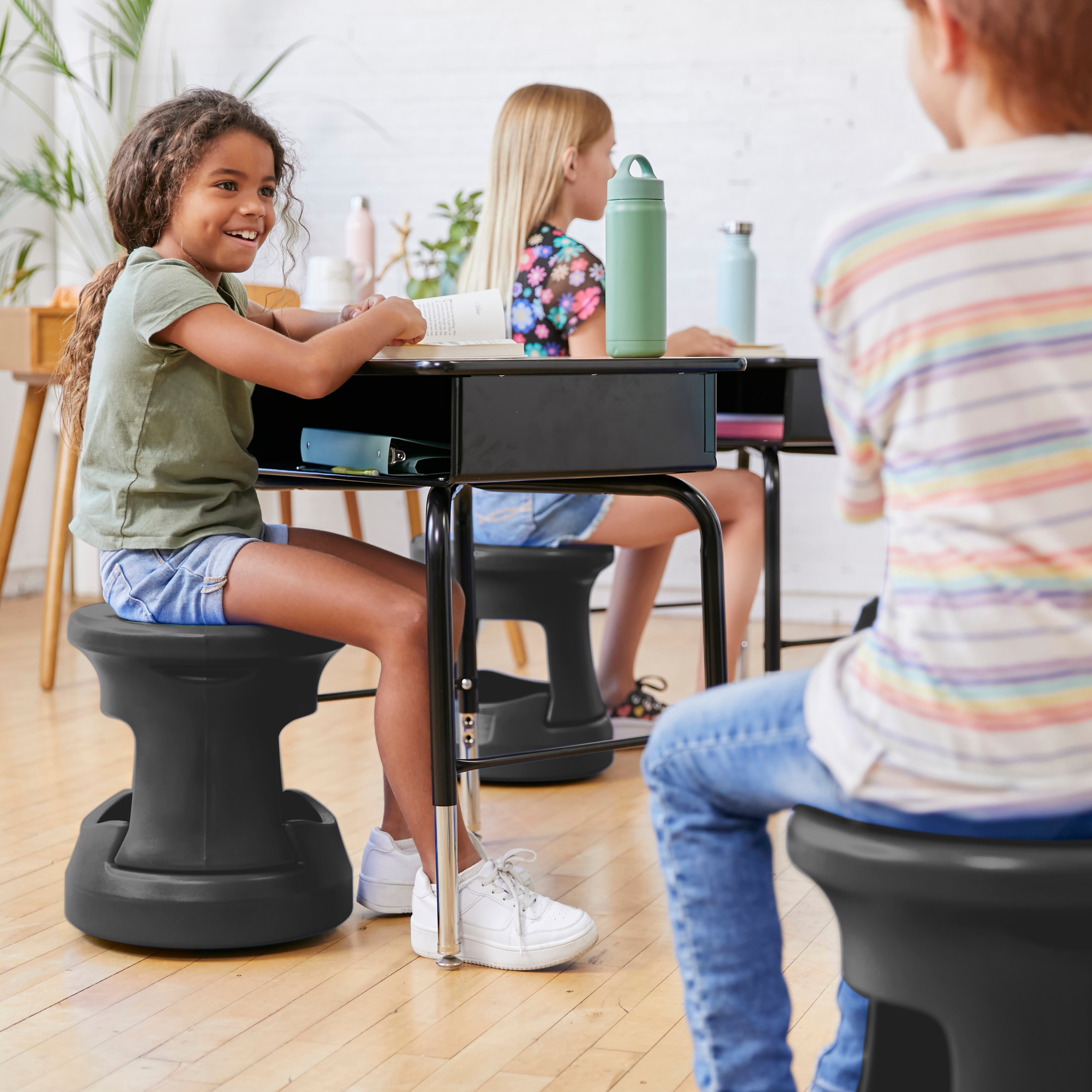 Storage Wobble Stool, 15in Seat Height