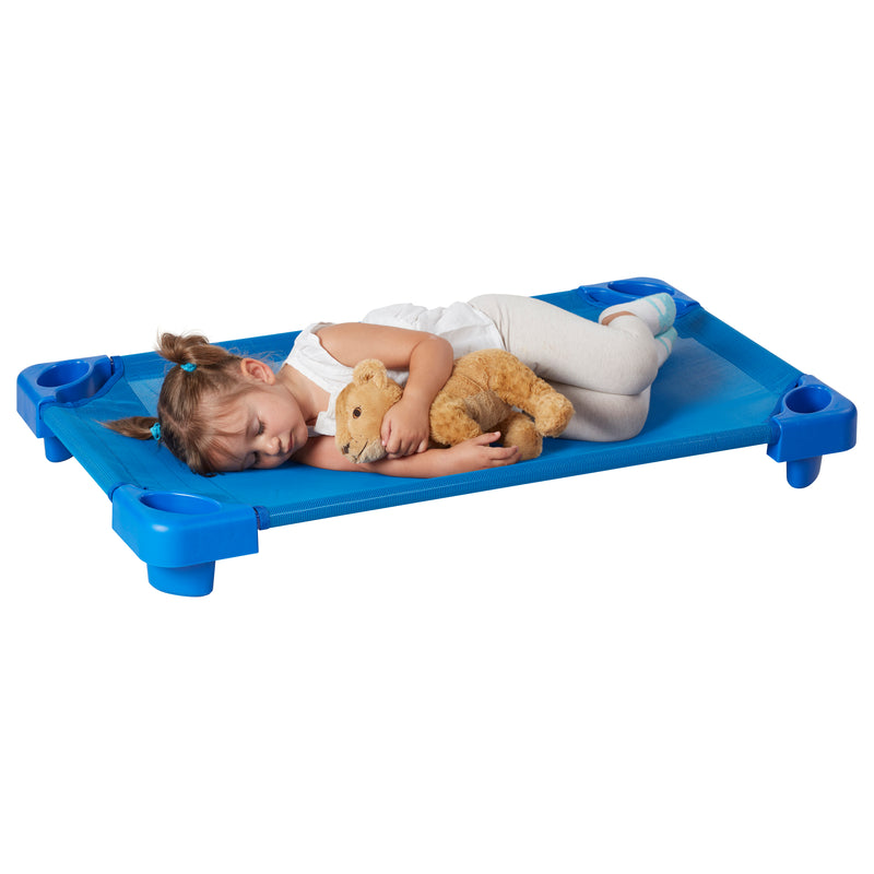 Stackable Kiddie Cot, Toddler Size, Ready-to-Assemble
