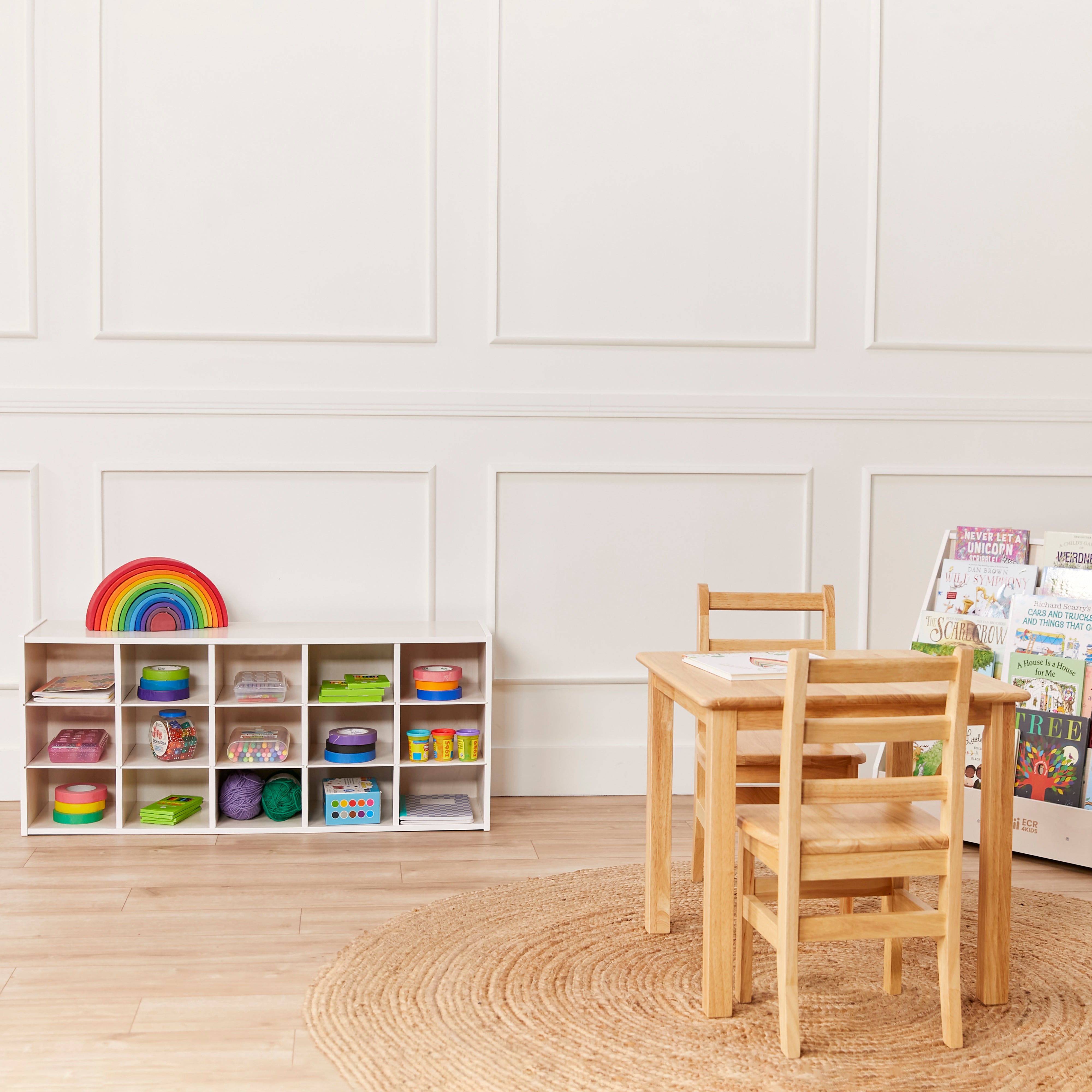 Streamline 15 Cubby Tray Storage Cabinet, 3x5