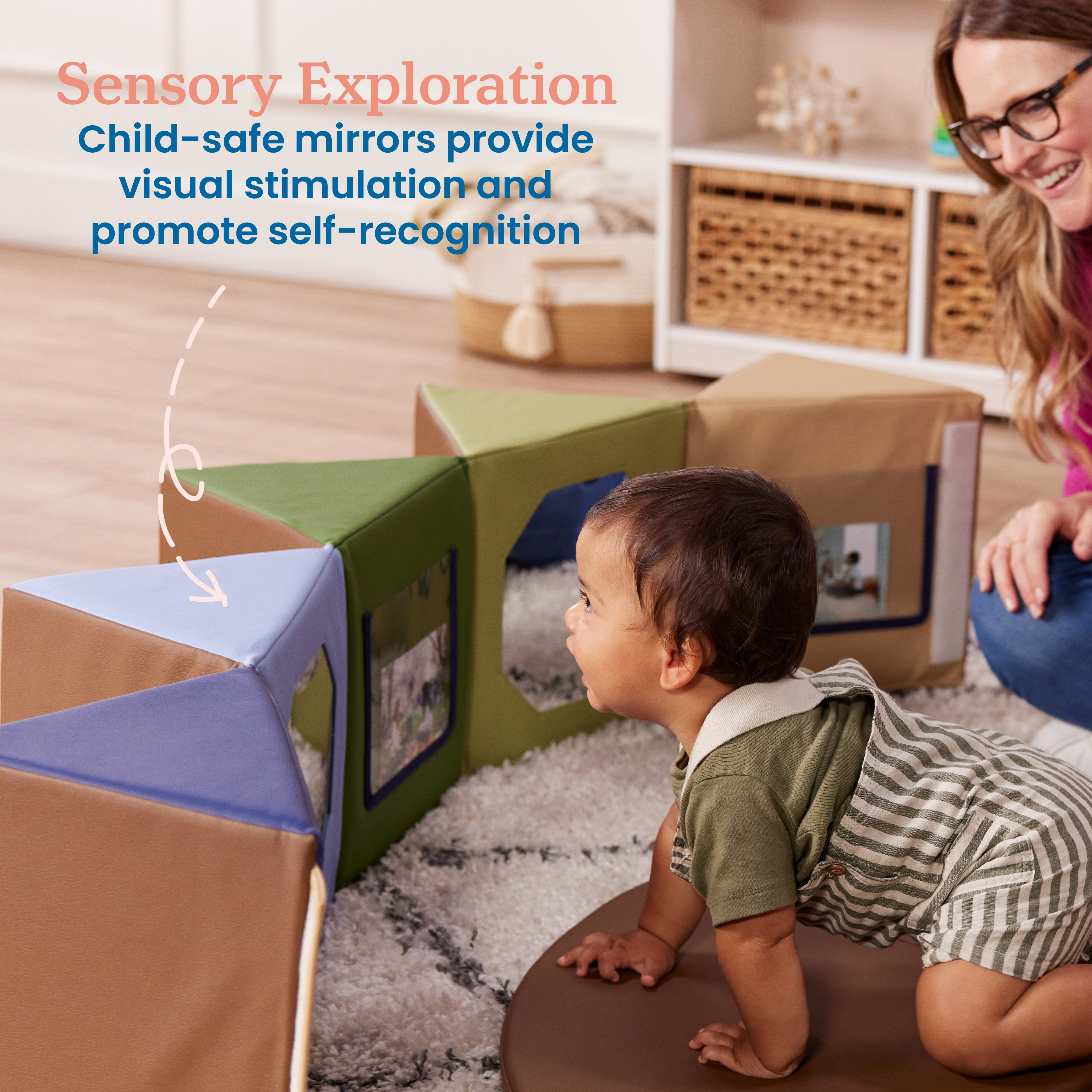 Wall of Mirrors, 3-Piece