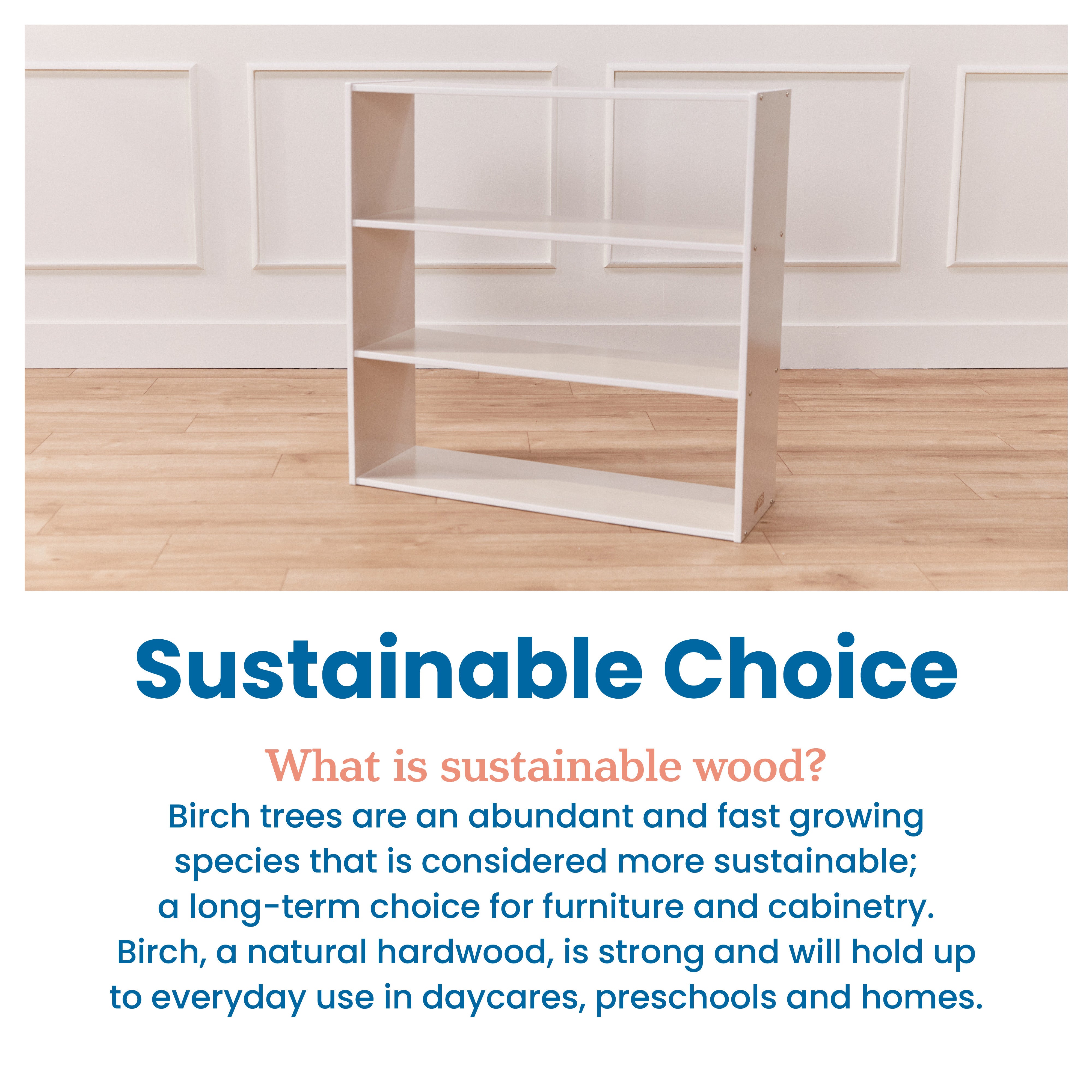 Streamline 3-Shelf Storage Cabinet, 36in High