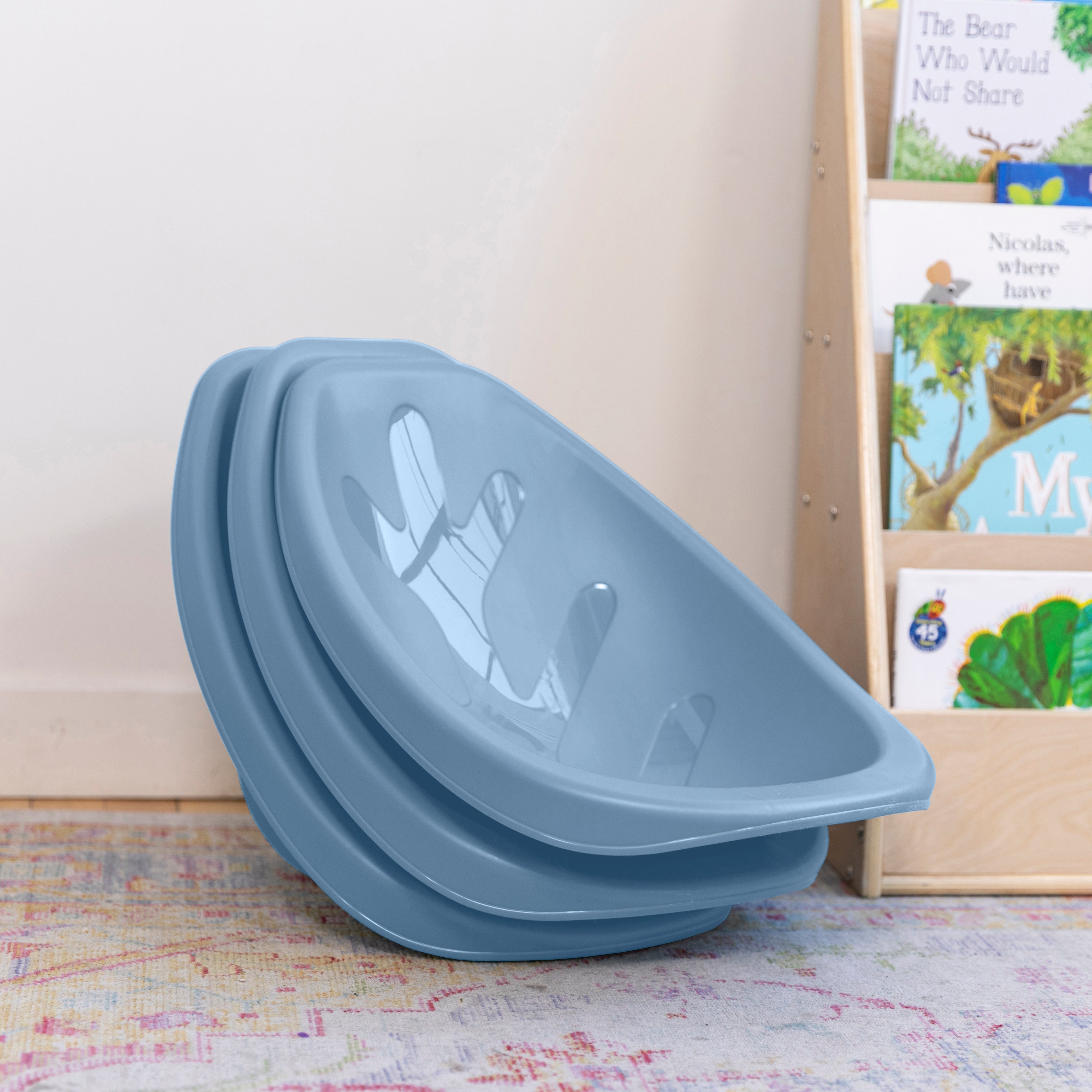Leaf Scoop Floor Seat, 6-Piece