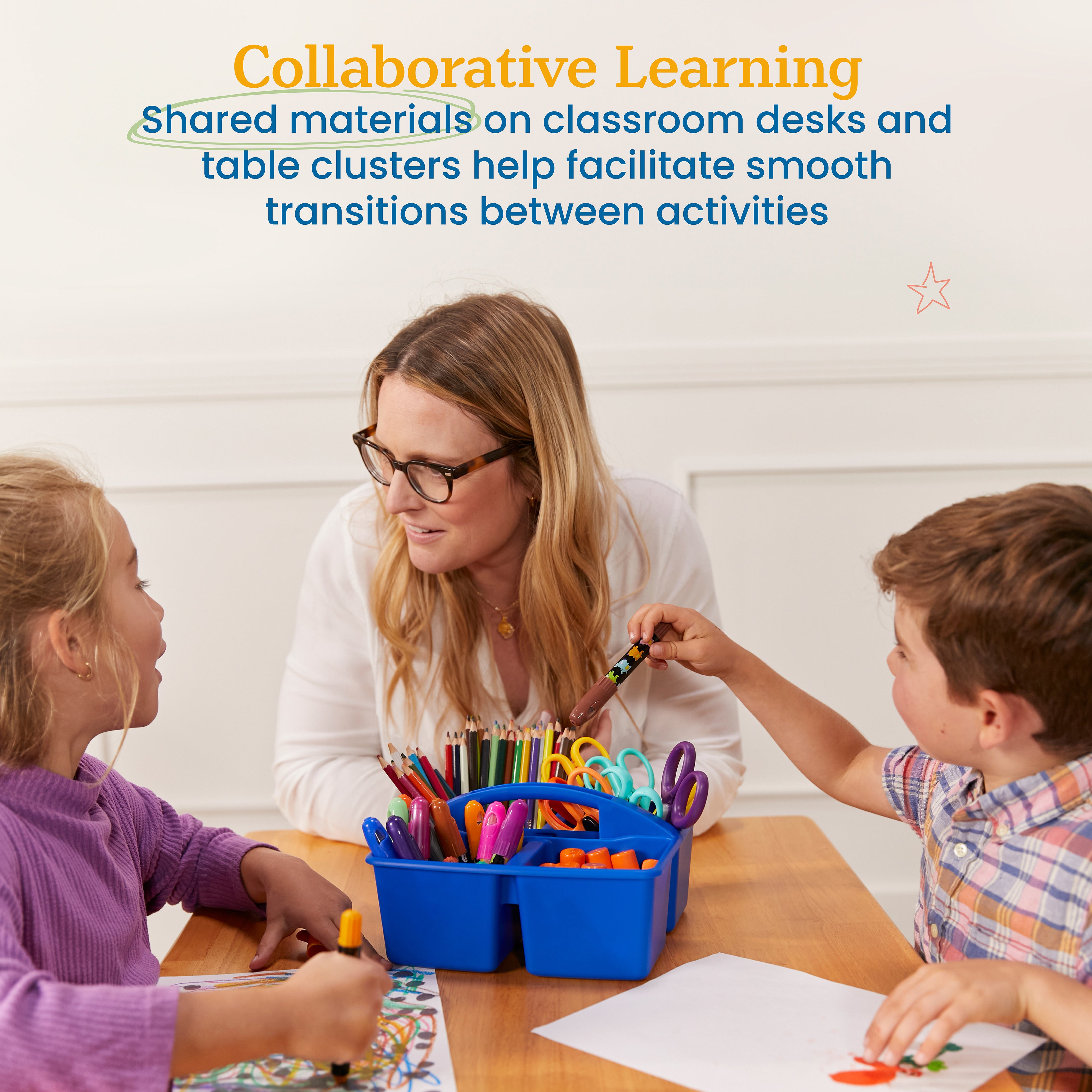 4-Compartment Medium Caddy, 6-Pack