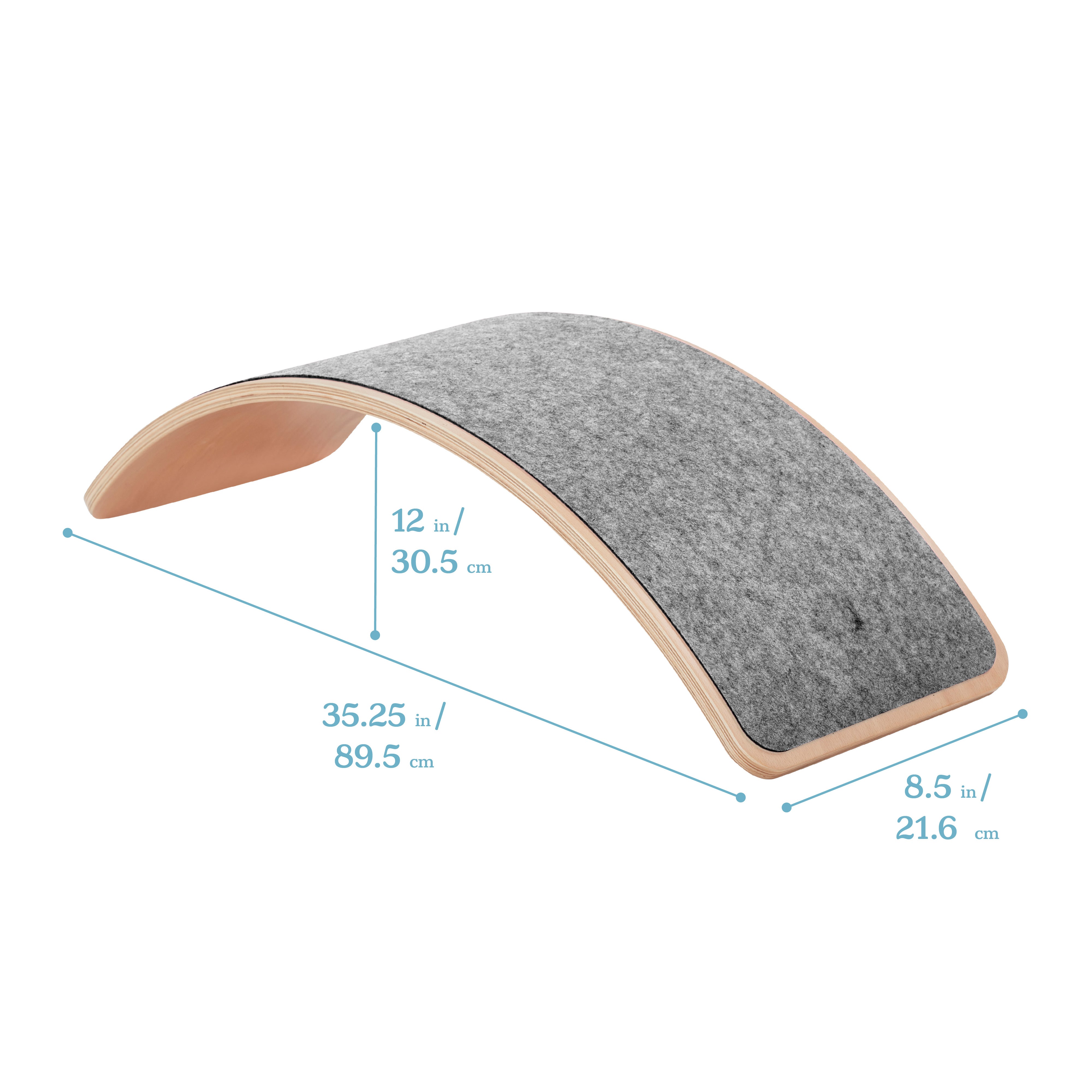 Balance Board with Felt Base