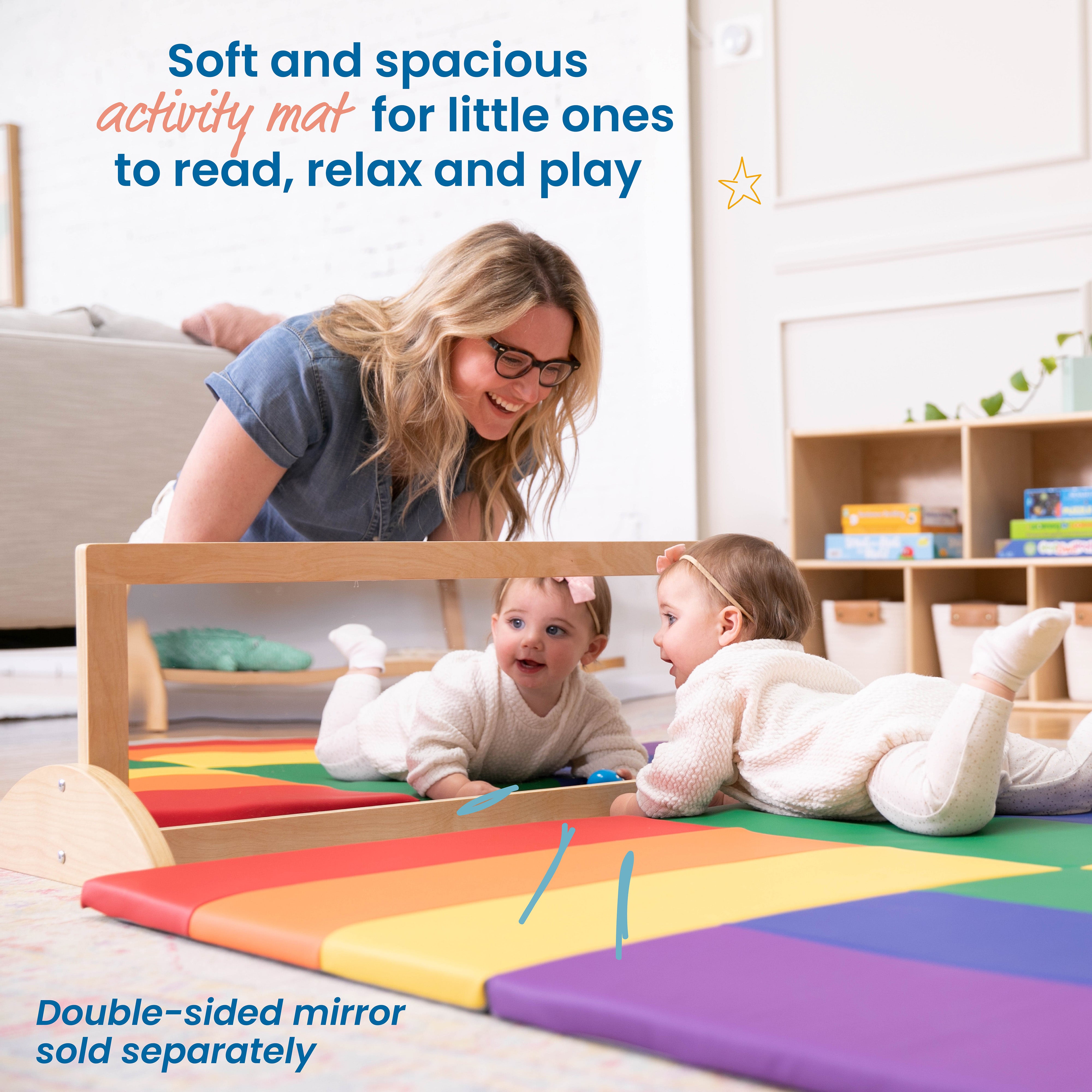 SoftZone Turning Tiles Activity Mat