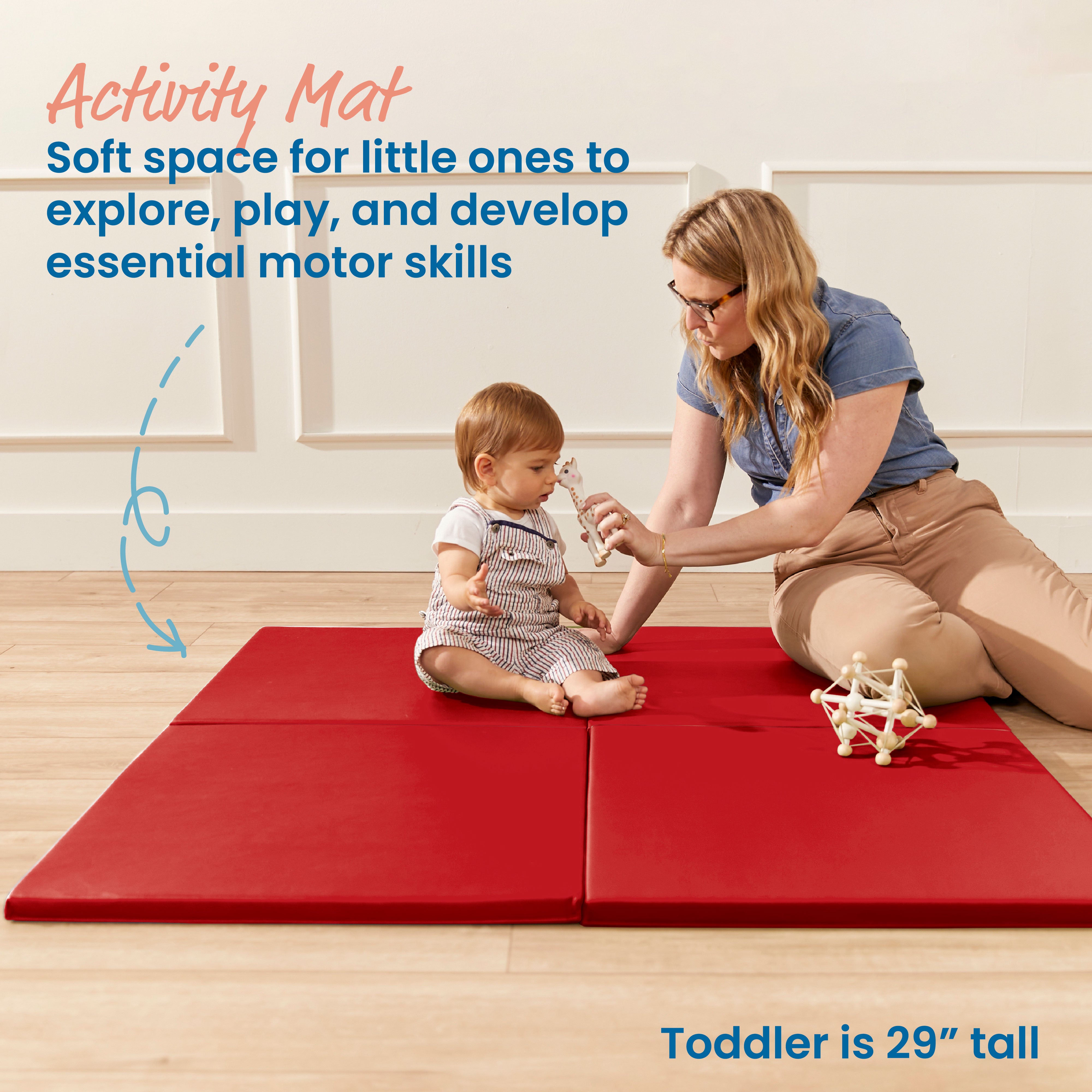 Play Patch Activity Mat Squares, 4-Pack