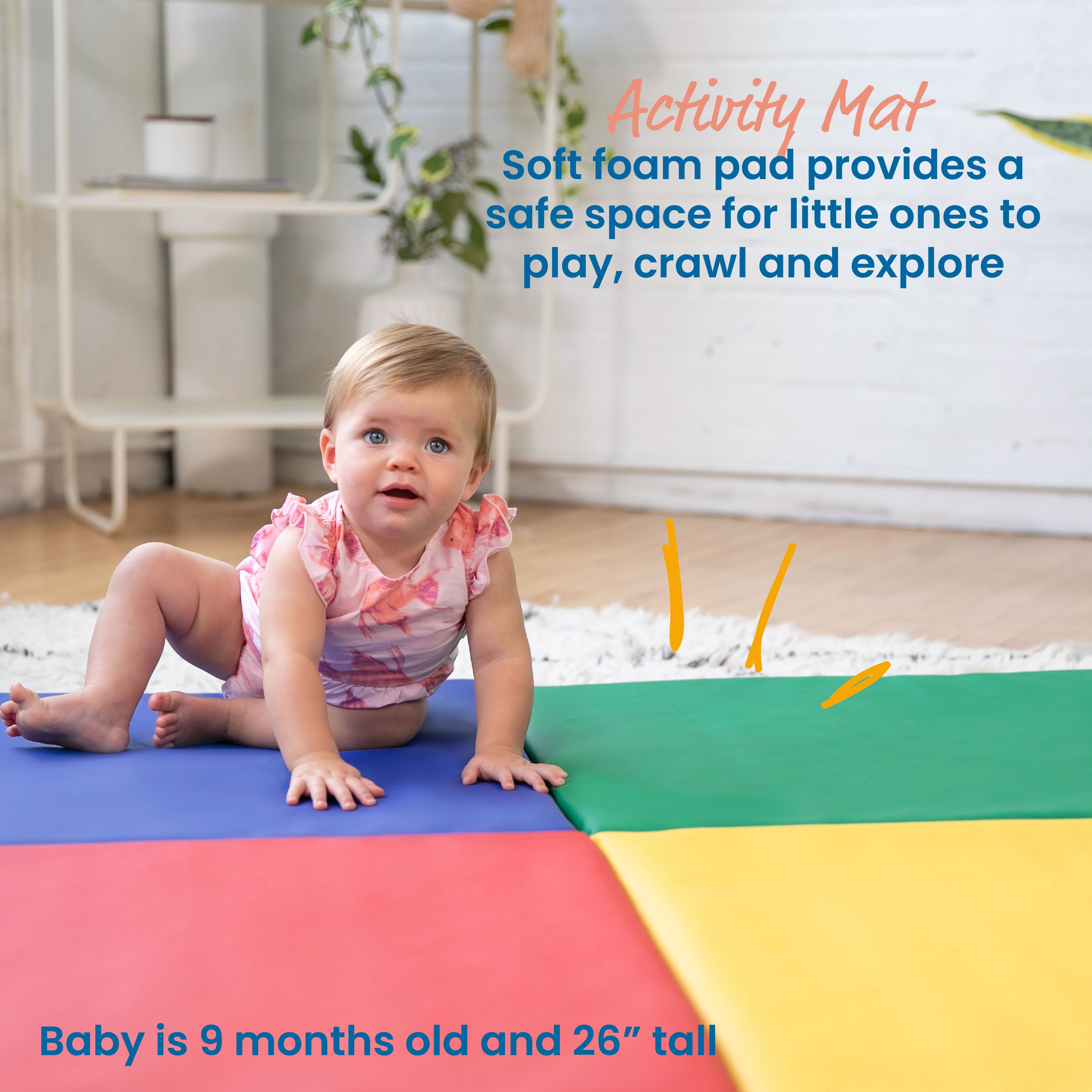 SoftZone Quad Fold-N-Go Activity Mat