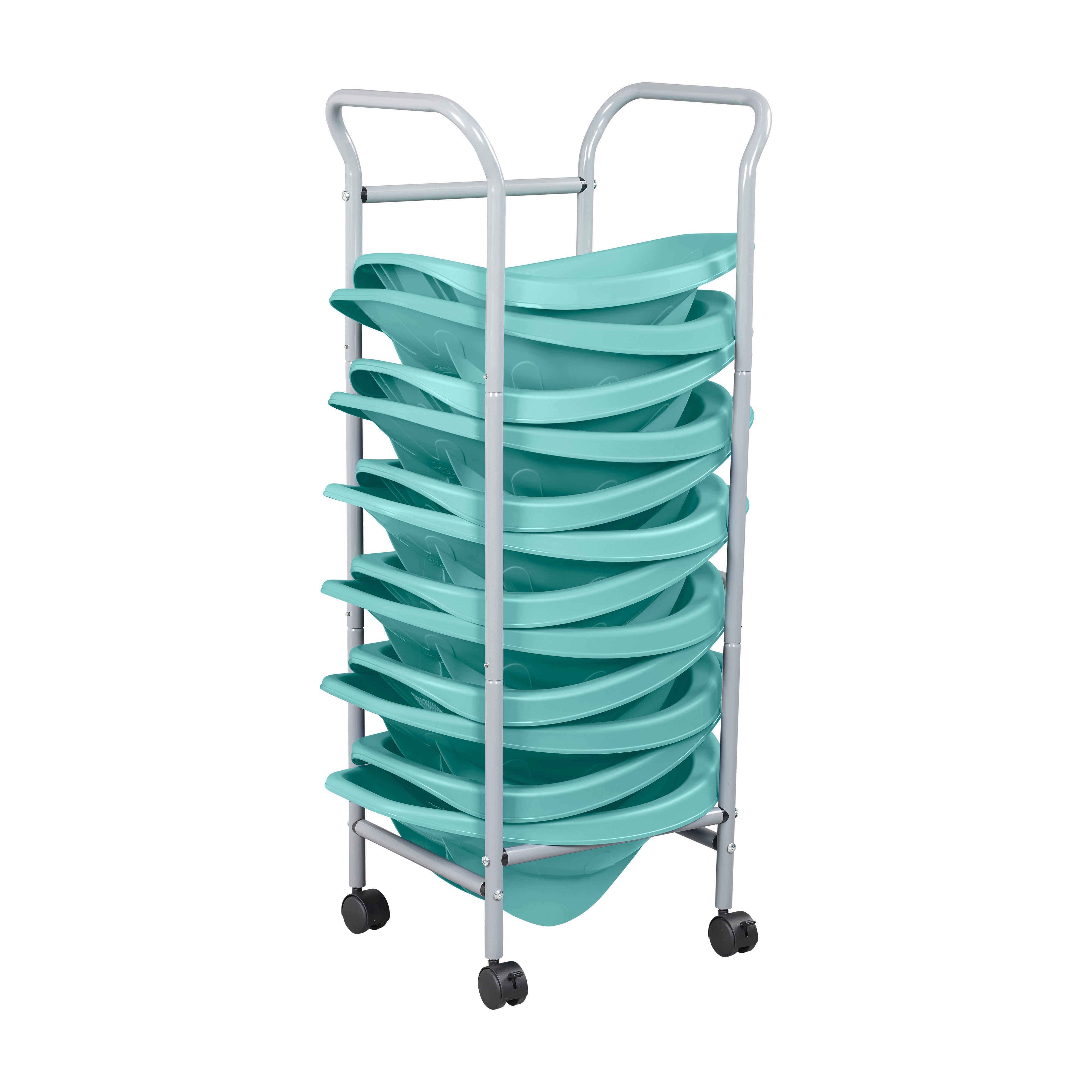 Leaf Floor Seats with Mobile Leaf Seat Cart, 12-Piece