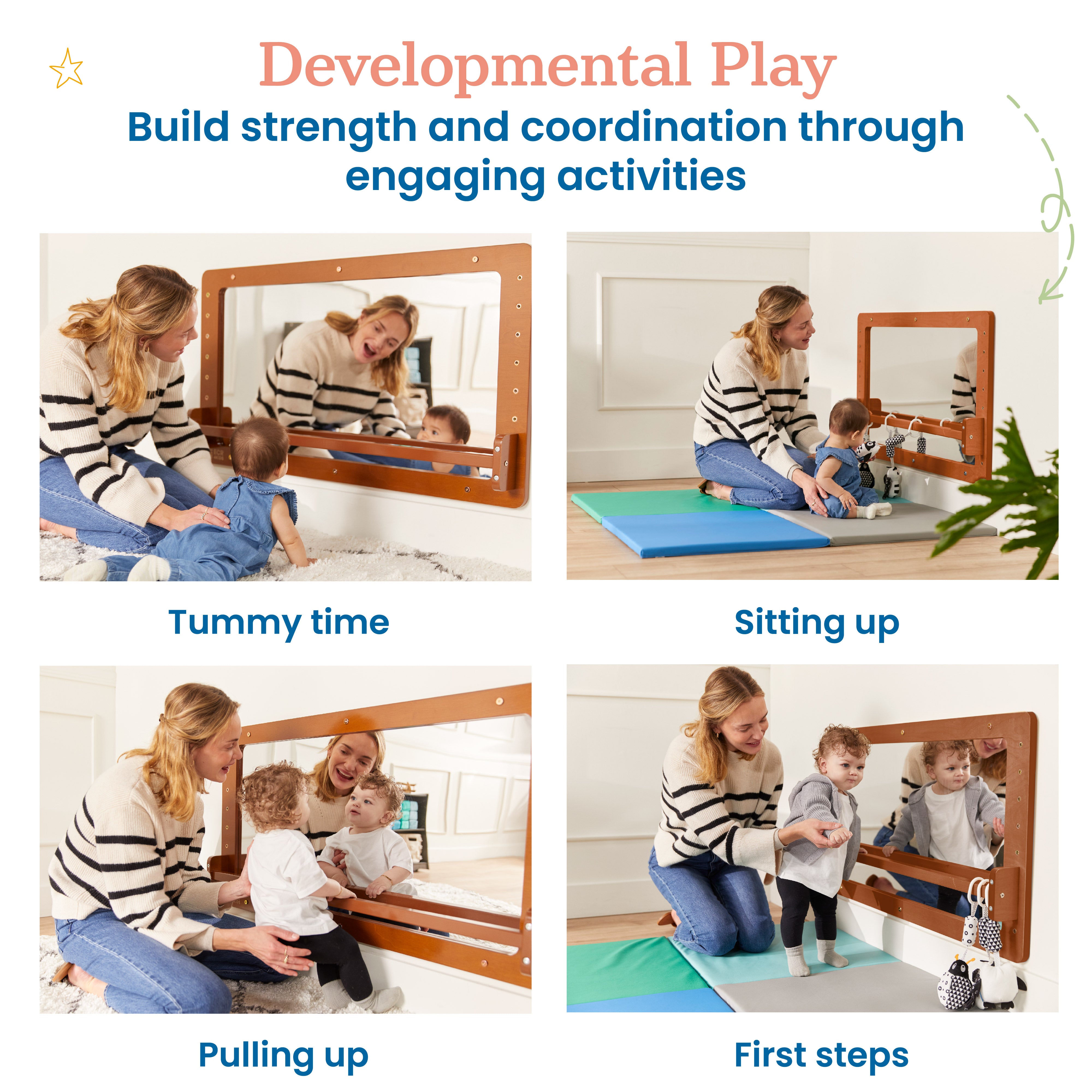 Wall-Mounted Coordination Mirror