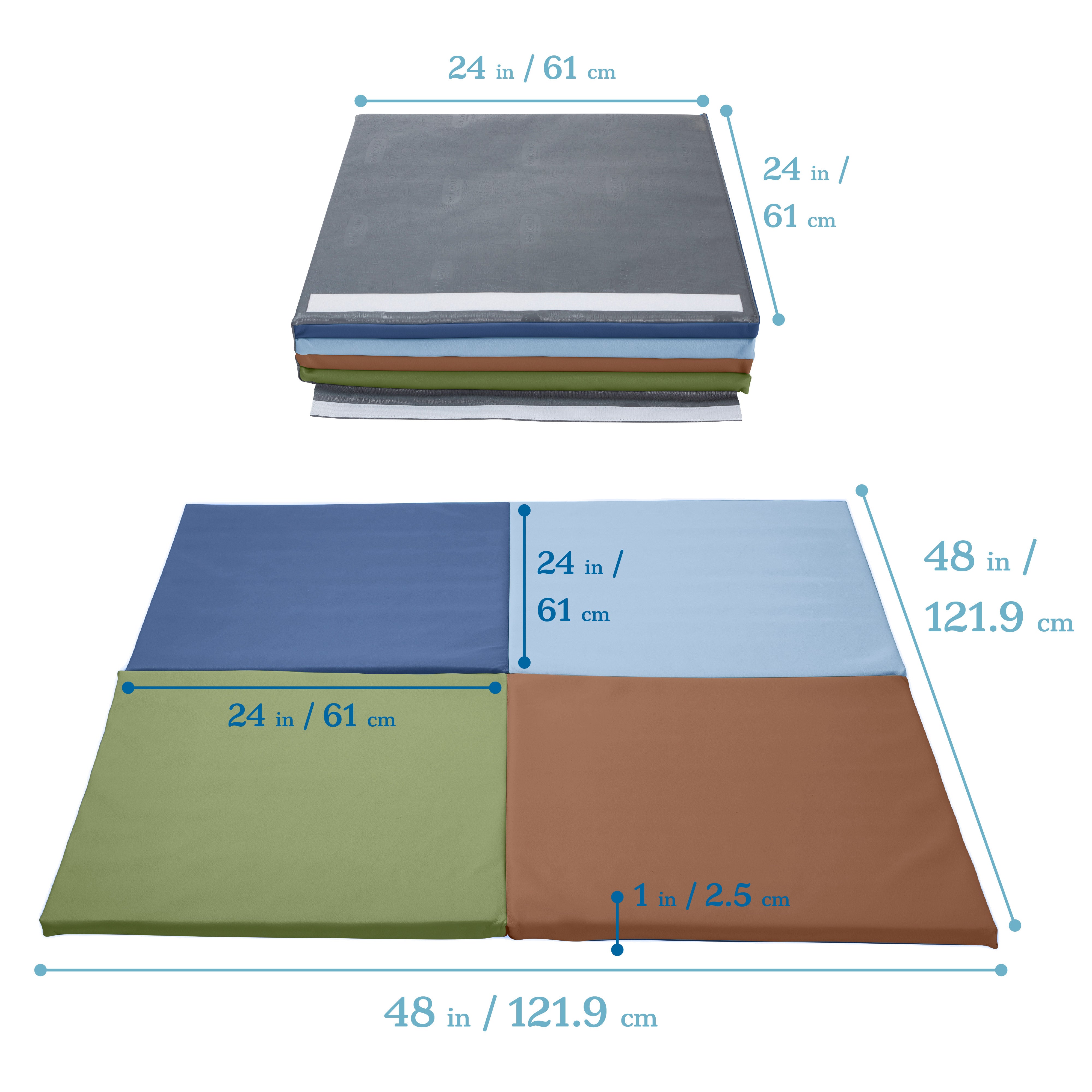 SoftZone Quad Fold-N-Go Activity Mat