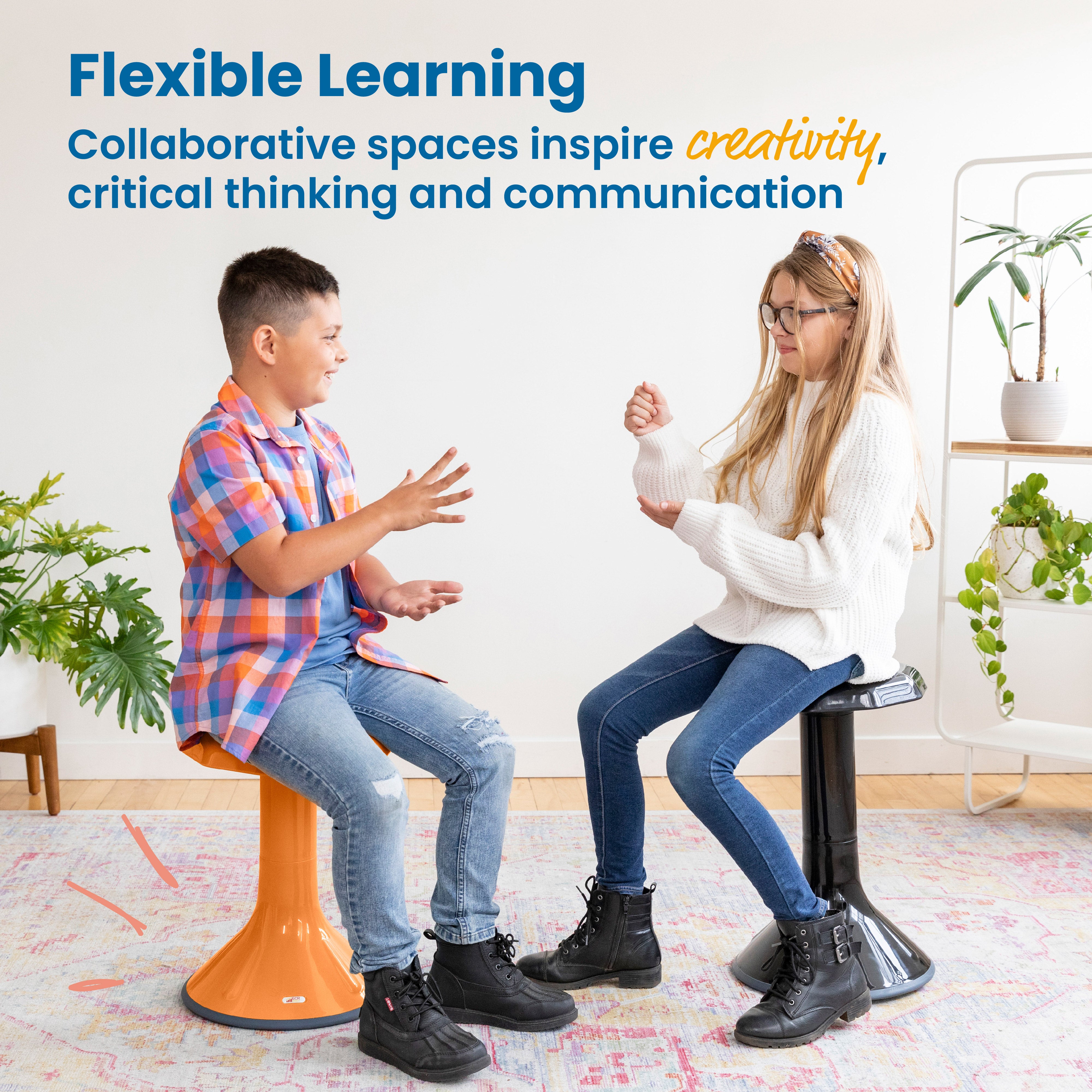 ACE Active Core Engagement Wobble Stool, 18-Inch Seat Height