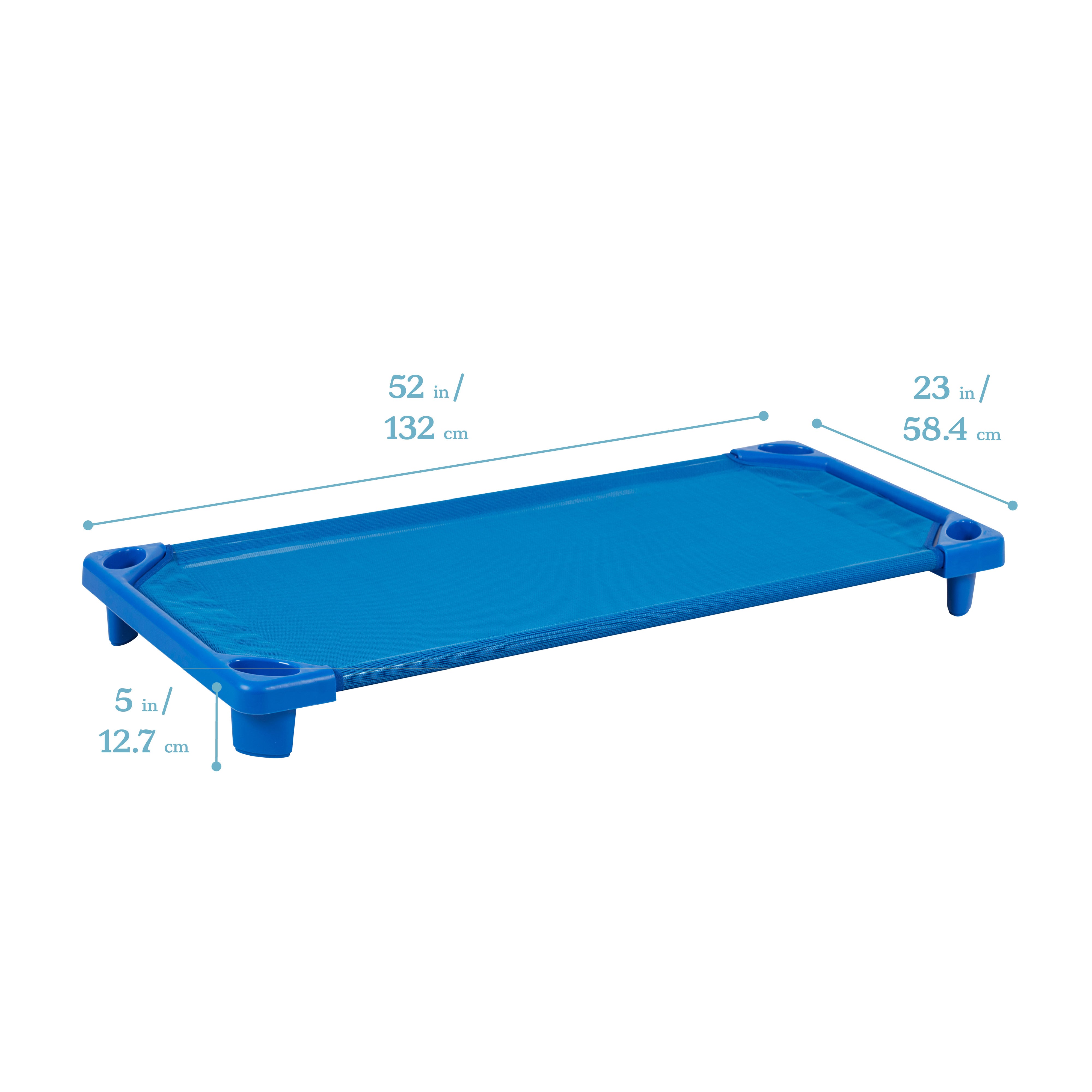 Streamline Cot, Ready-To-Assemble, Standard Size, 6-Pack