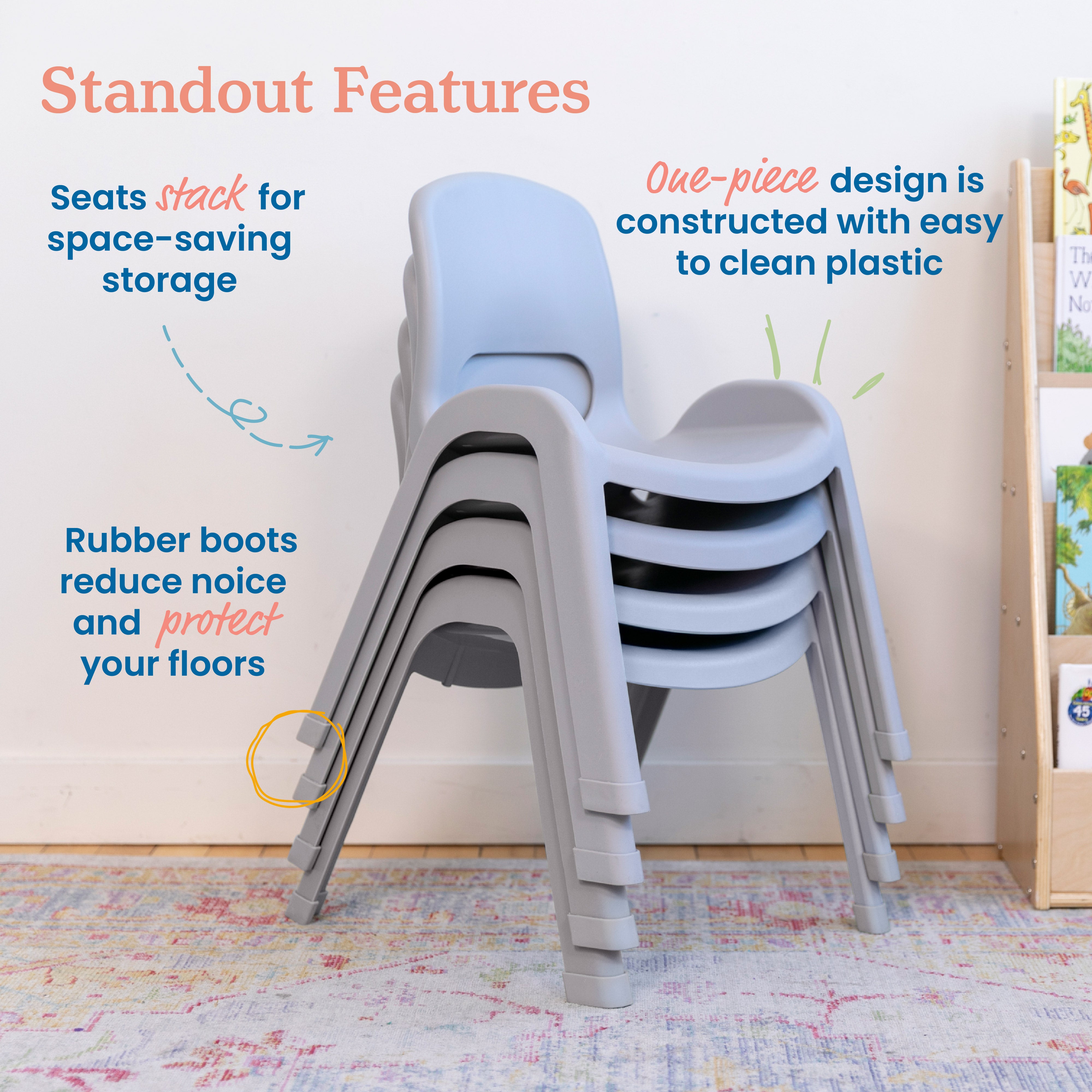 SitRight Chair, 4-Pack