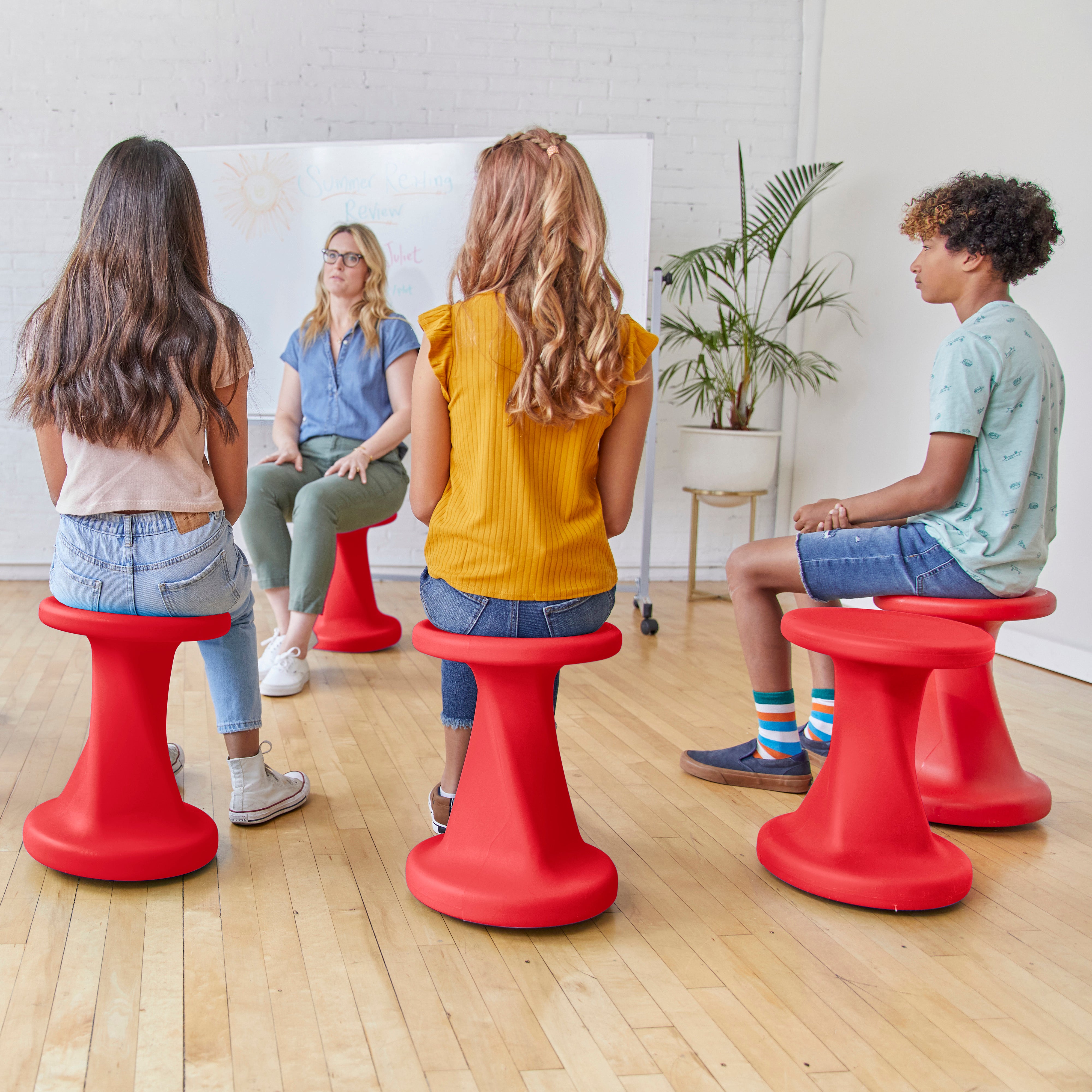 Twist Wobble Stool, 18in Seat Height