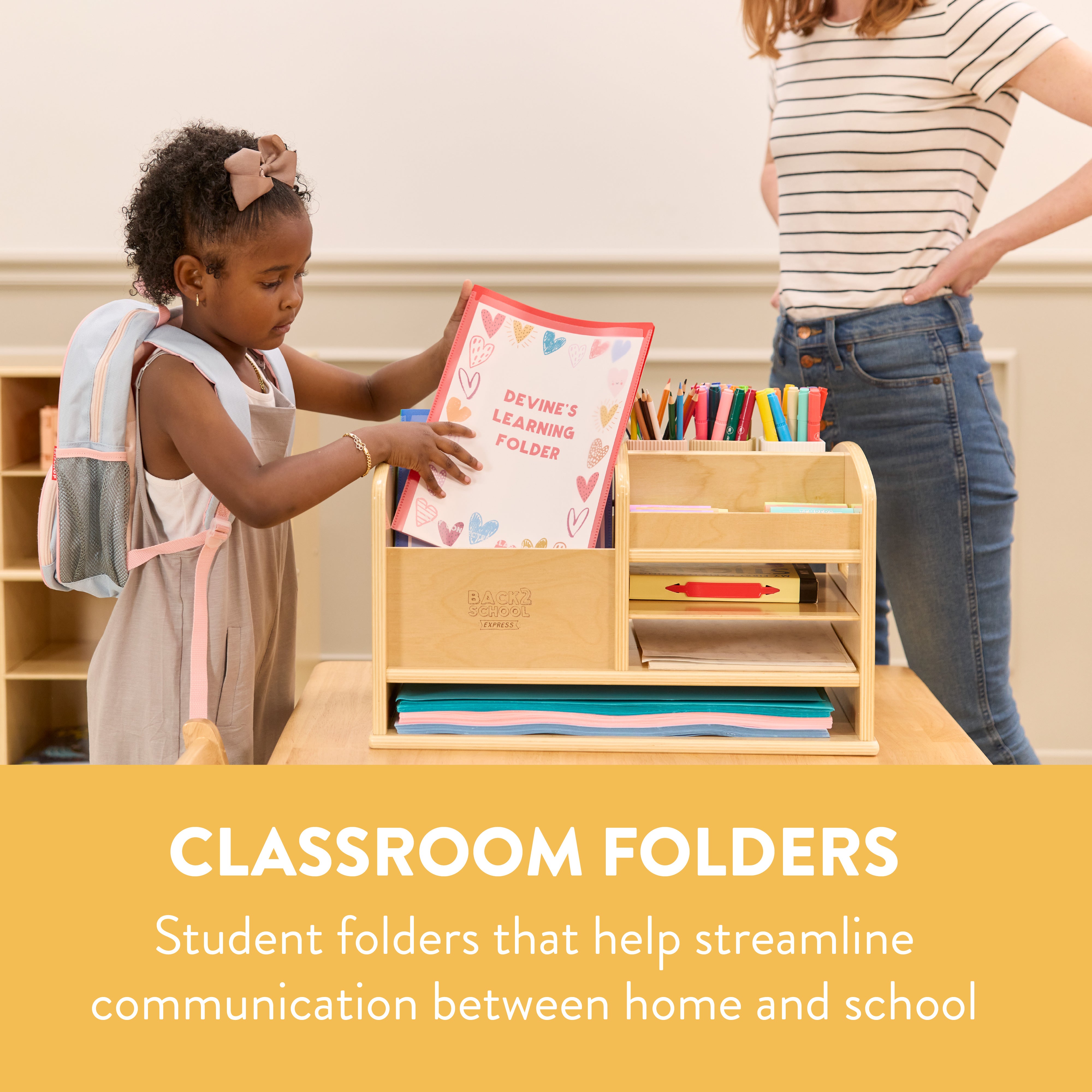 Stay Connect Classroom Folders, 36-Piece