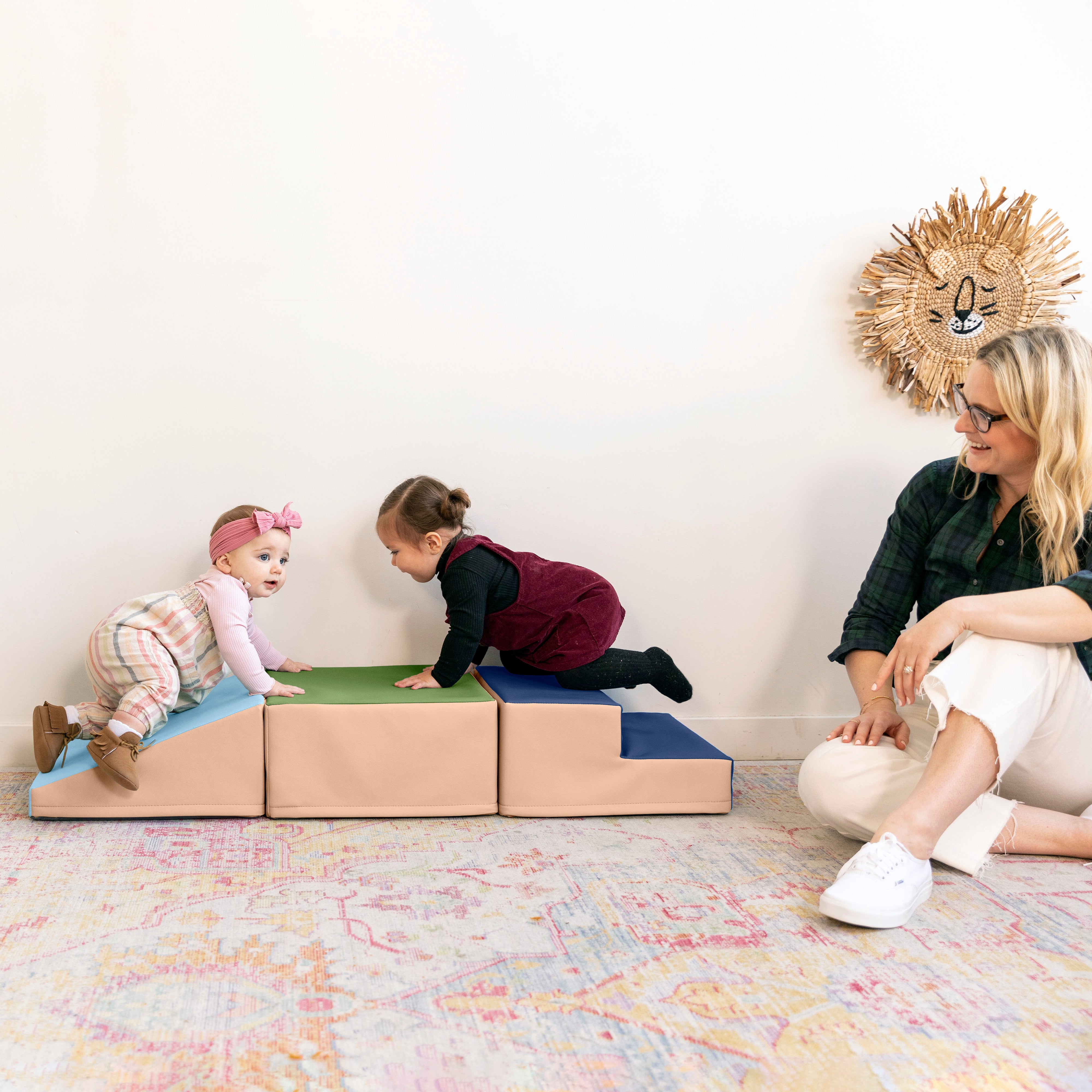 Junior Little Me Crawl and Slide Wall Climber, 3-Piece