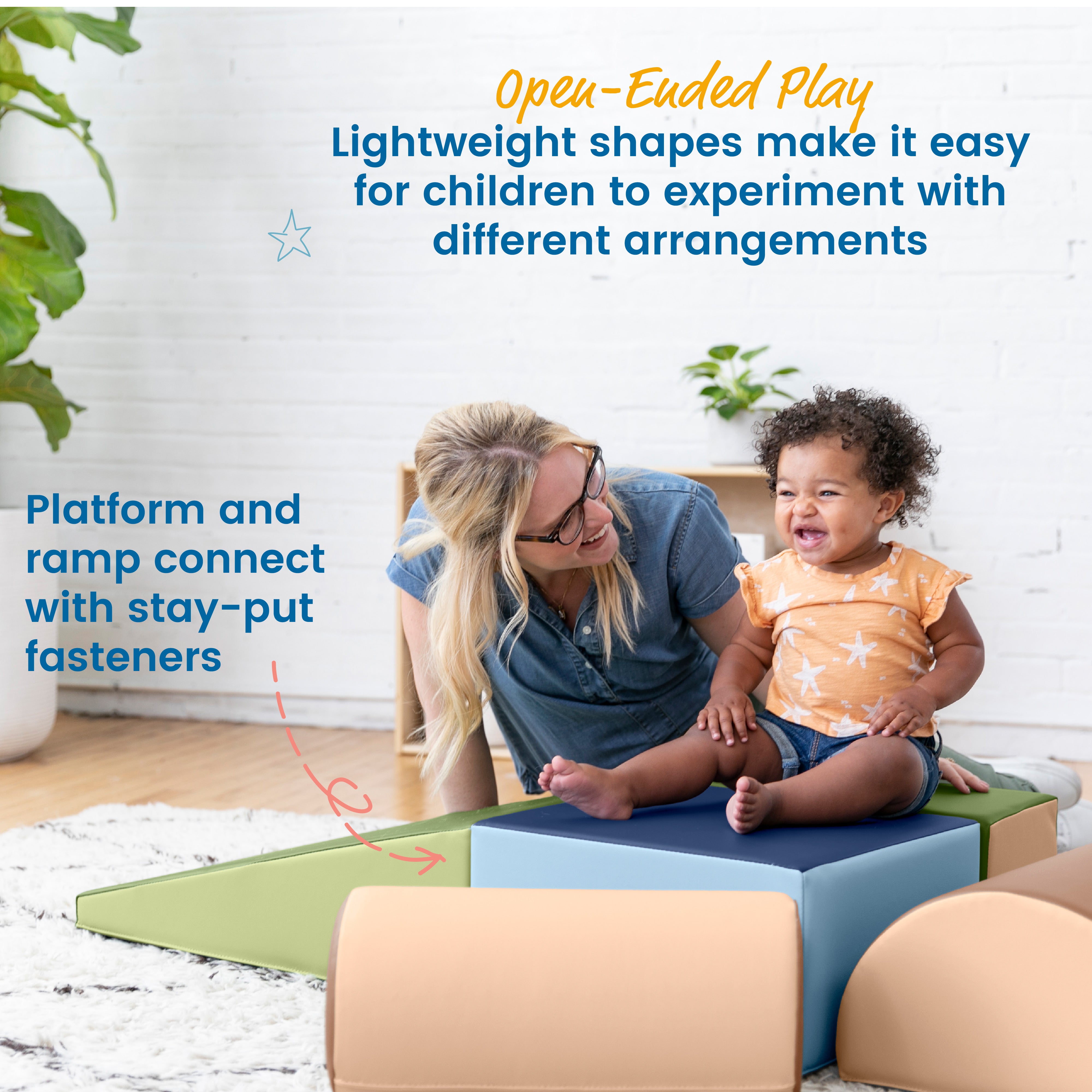 SoftZone Climb and Crawl Playset, 5-Piece