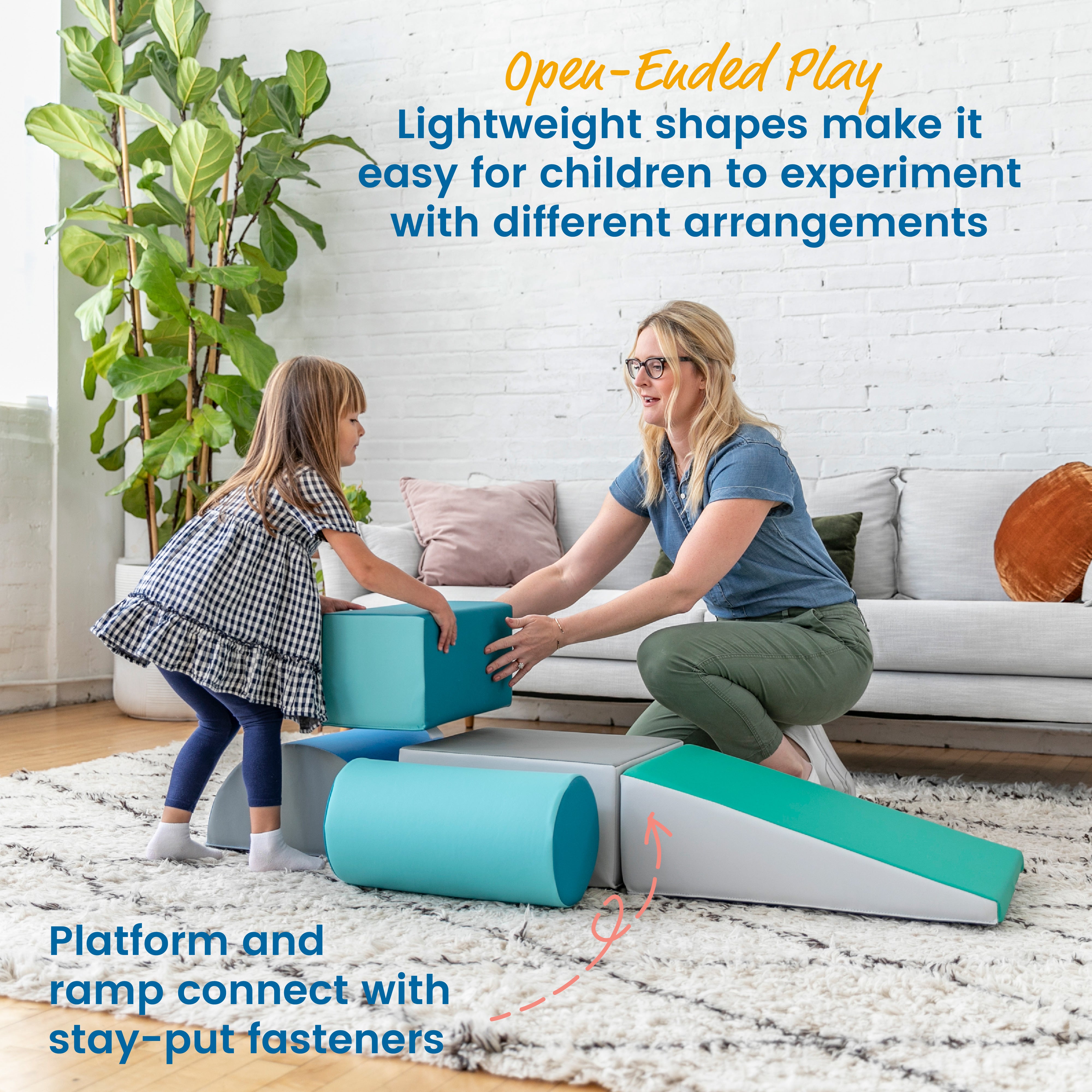 SoftZone Climb and Crawl Playset, 5-Piece