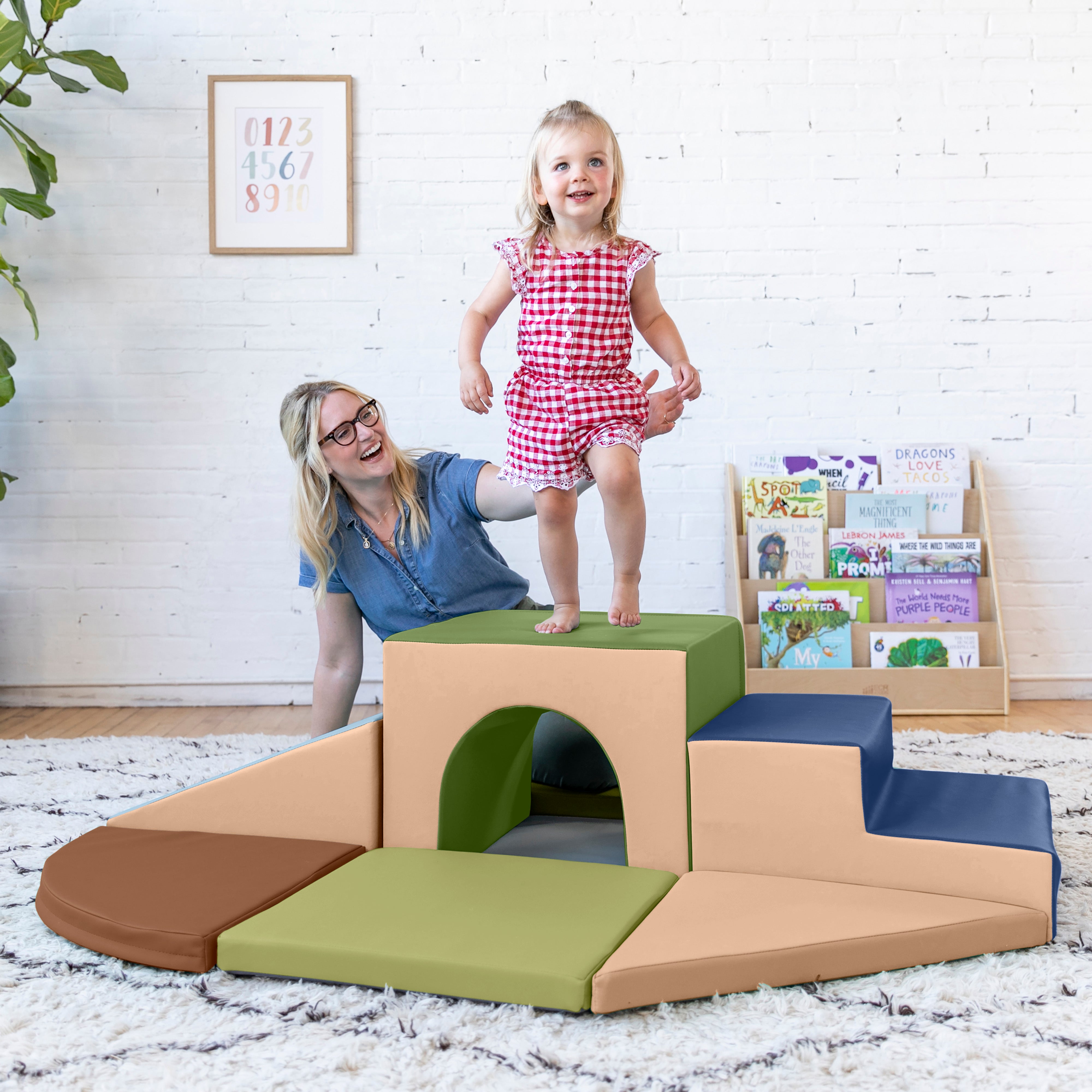 SoftZone Lincoln Tunnel Climber, 9-Piece