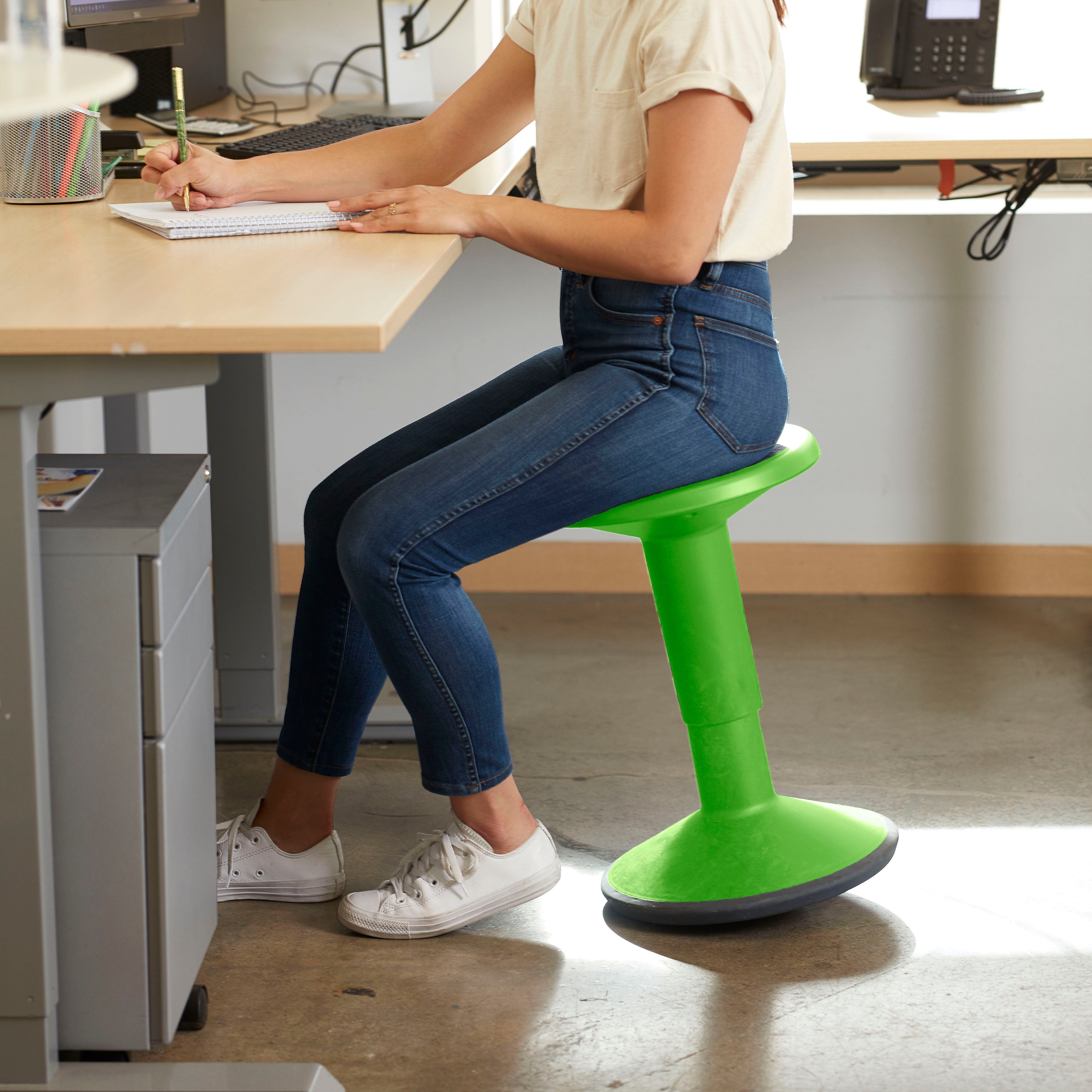 SitWell Wobble Stool, Adjustable Height