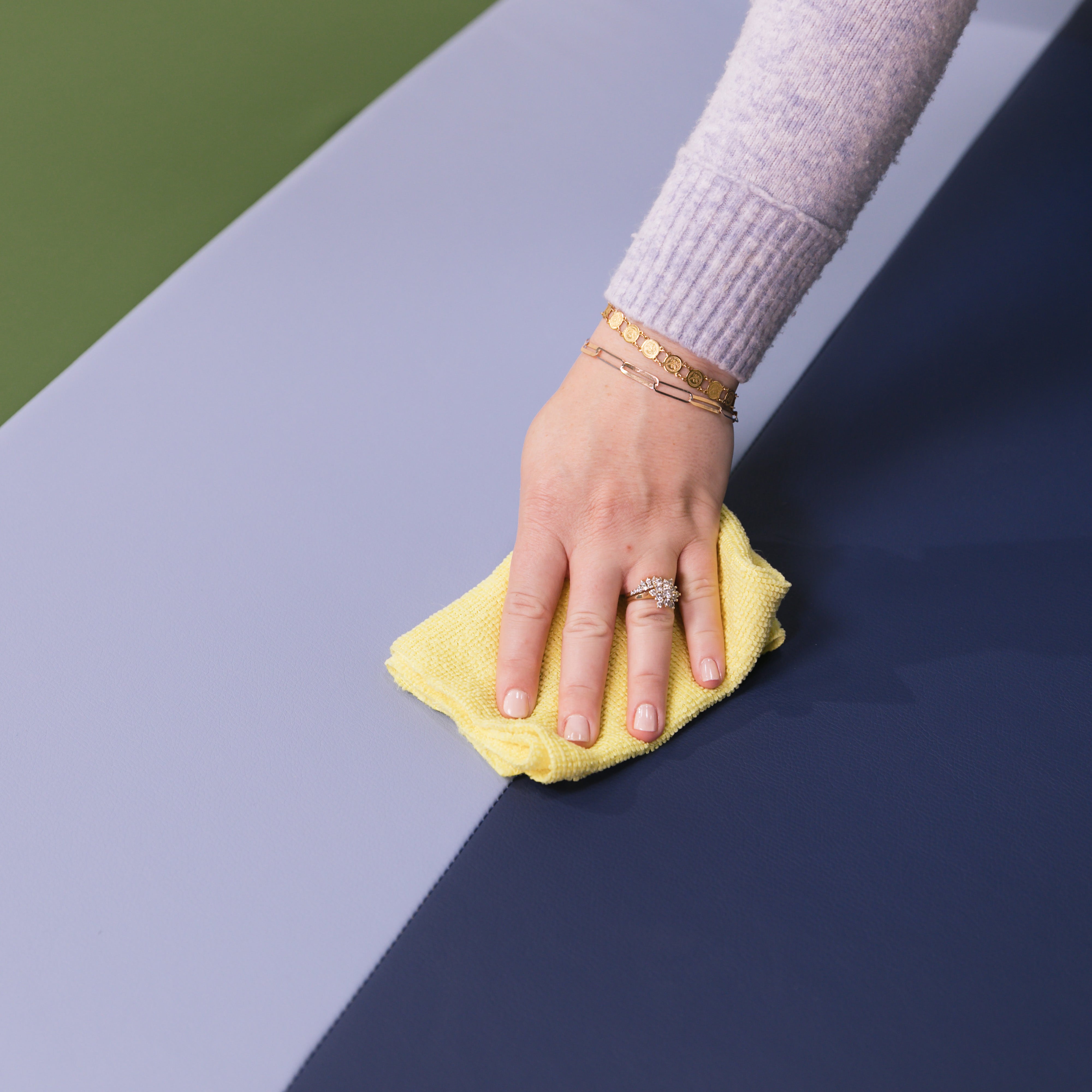 4-Section Rainbow Runway Activity Mat