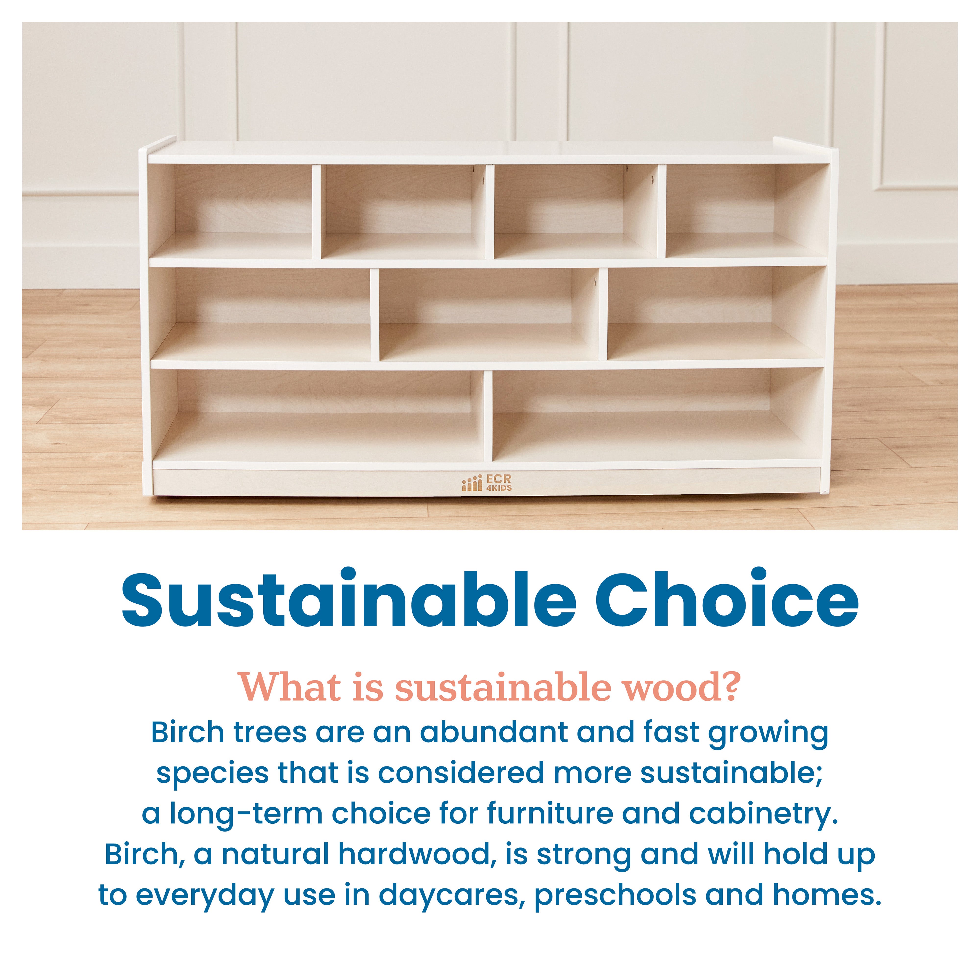 Mobile Block Storage Cart, Large