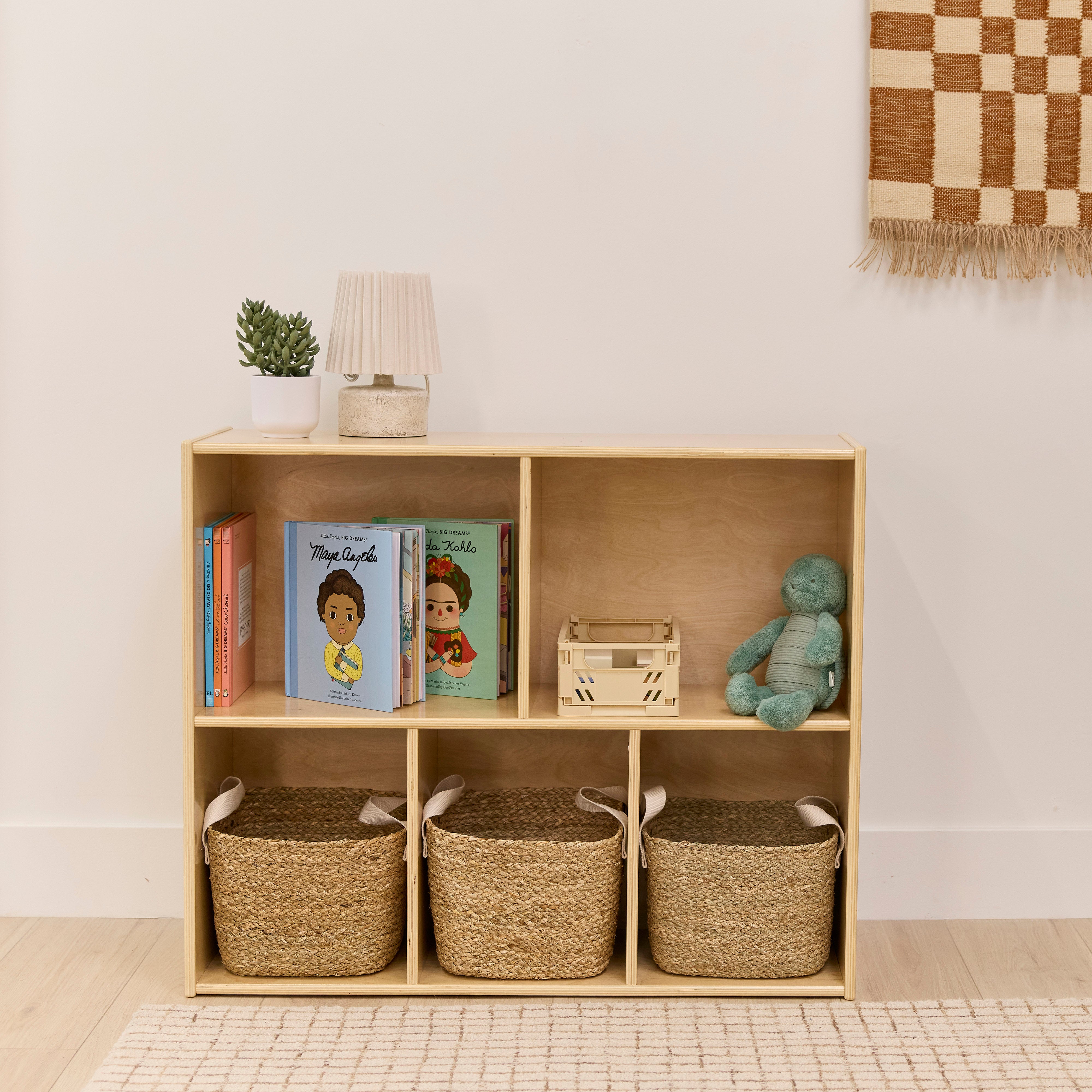 Sleekline 5-Compartment Storage Cabinet, Builder