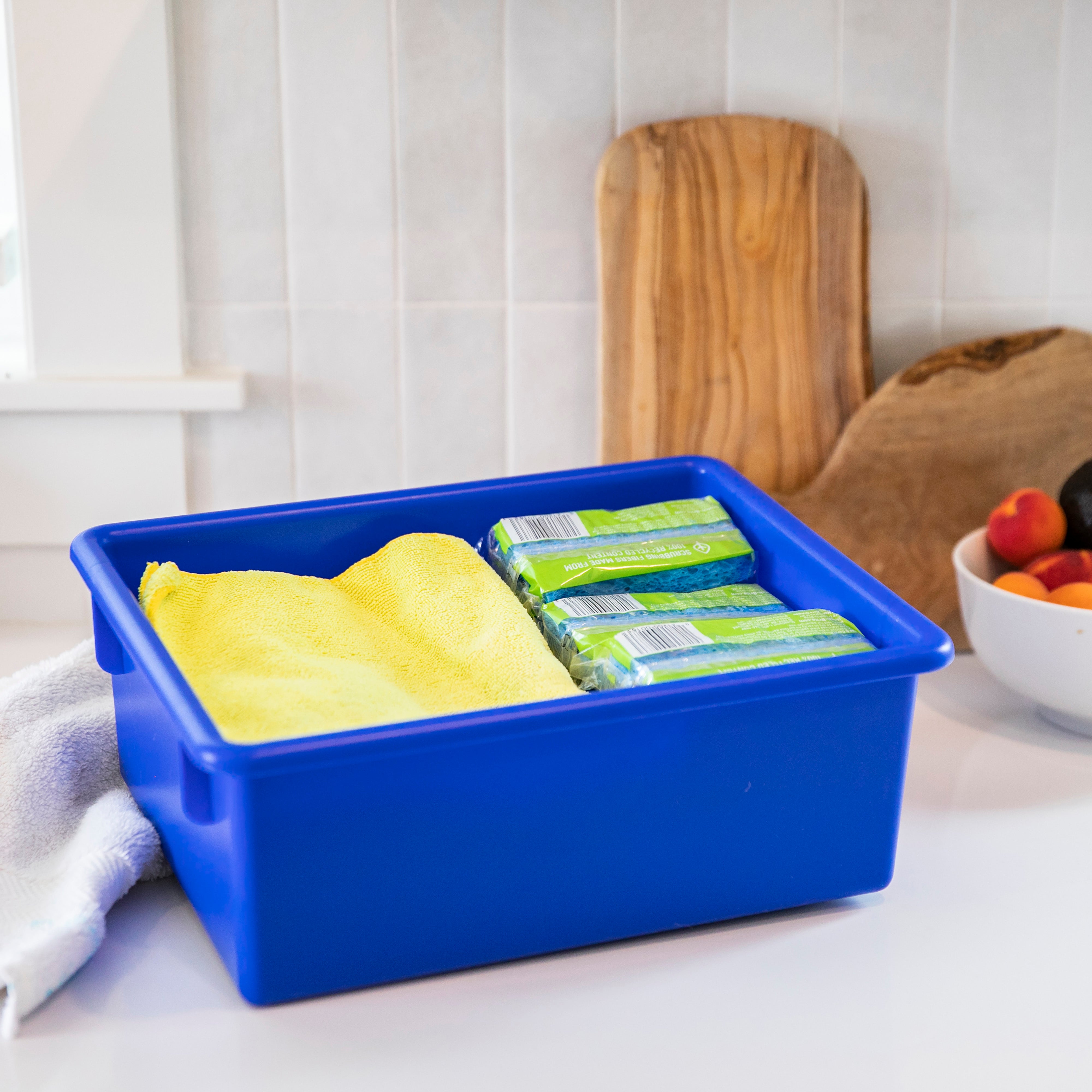 Letter Size Deep Tray with Lid, 10-Piece