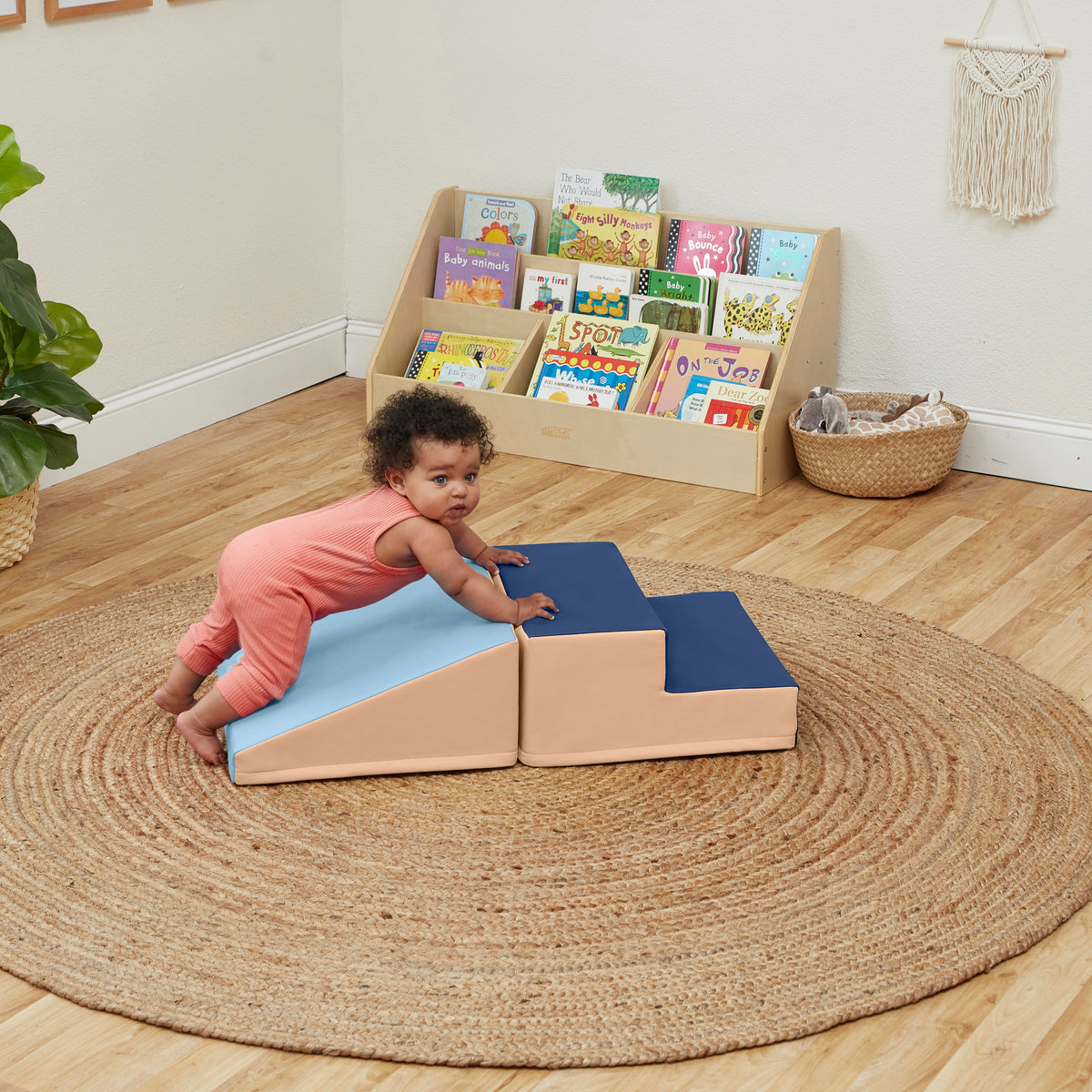 Junior Little Me Step and Slide Wall Climber, 2-Piece